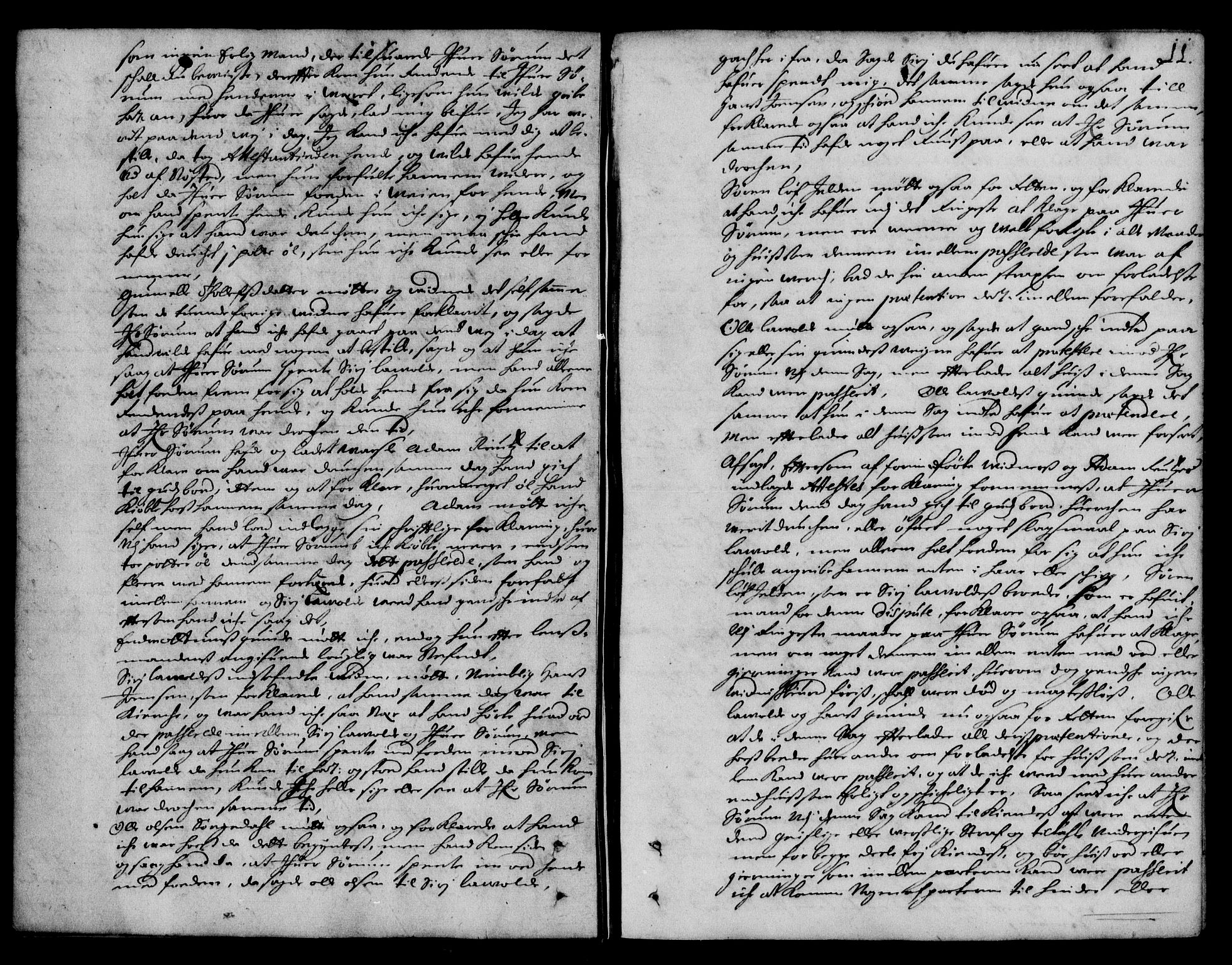 Indre Sogn tingrett, AV/SAB-A-3301/1/F/Fa/L0025: Tingbok 25, 1704-1707, s. 10b-11a