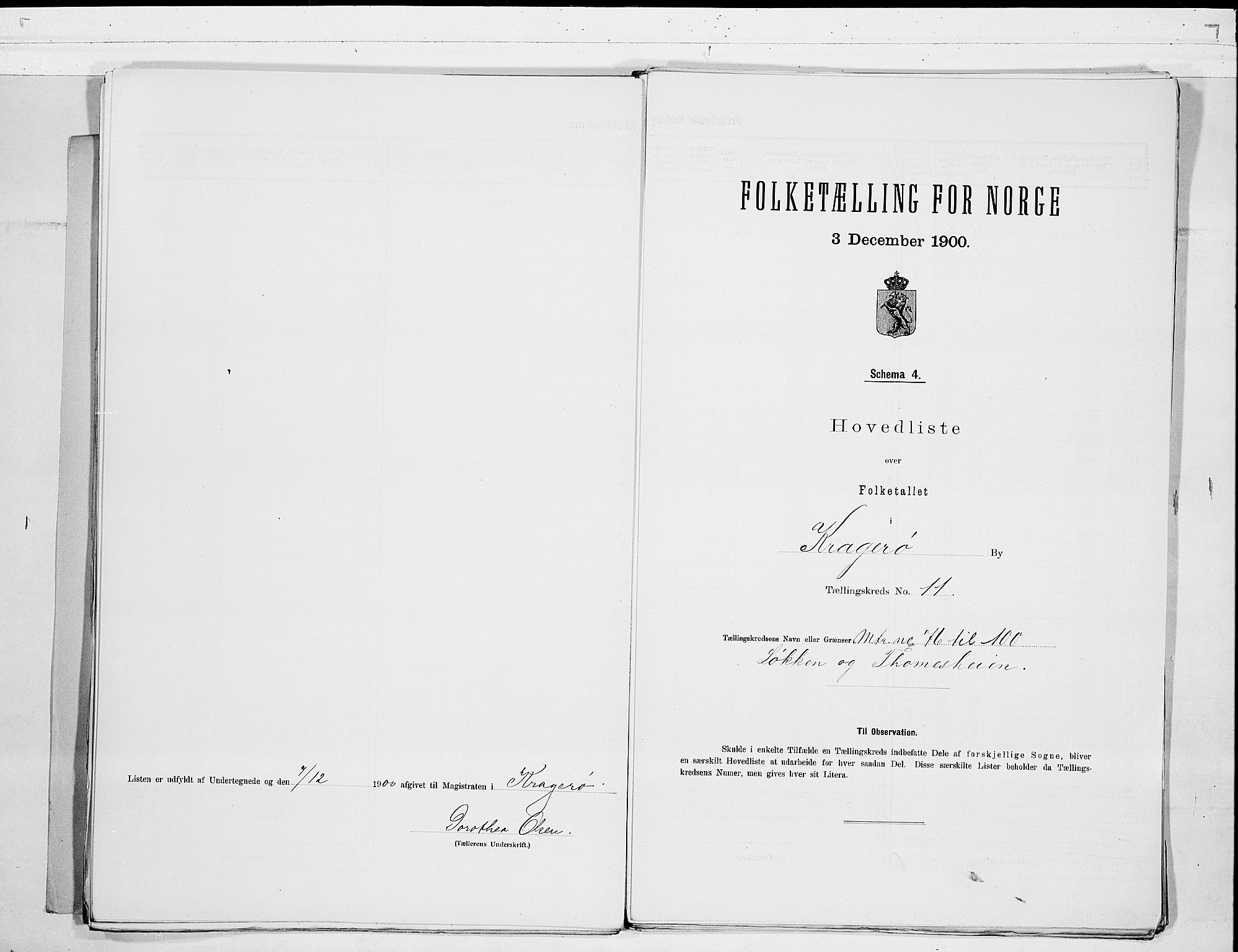 SAKO, Folketelling 1900 for 0801 Kragerø kjøpstad, 1900, s. 24
