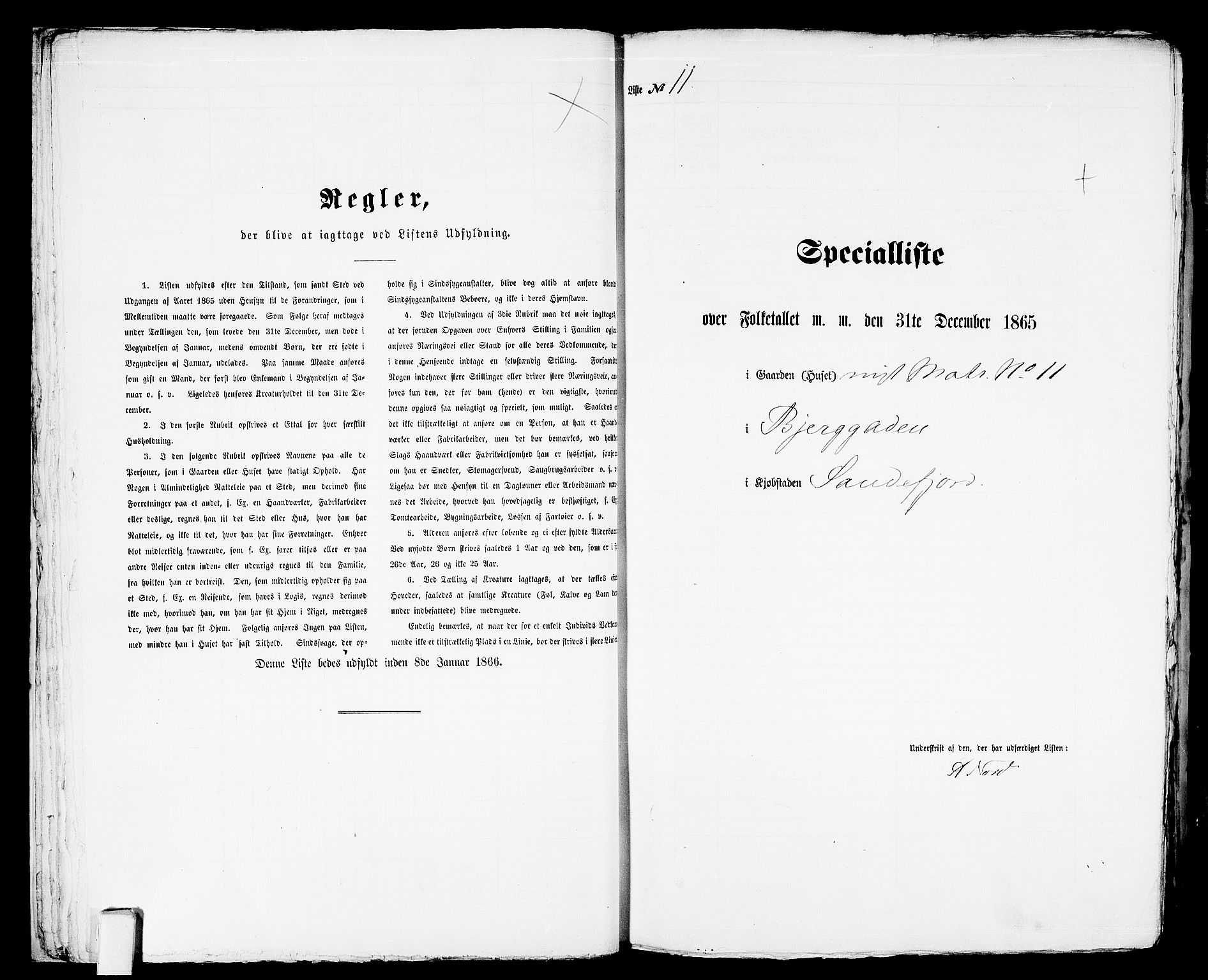 RA, Folketelling 1865 for 0706B Sandeherred prestegjeld, Sandefjord kjøpstad, 1865, s. 28