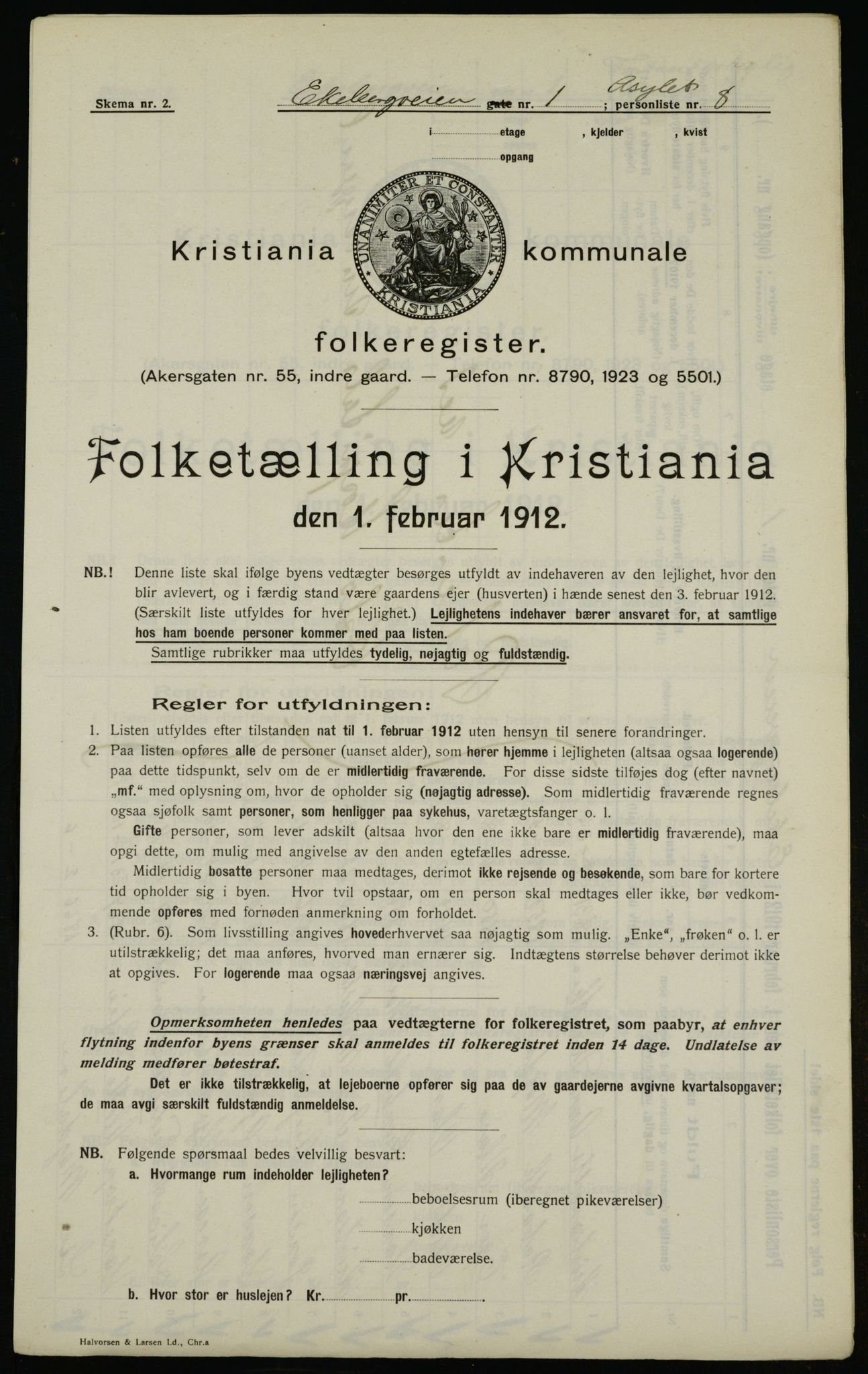 OBA, Kommunal folketelling 1.2.1912 for Kristiania, 1912, s. 20061