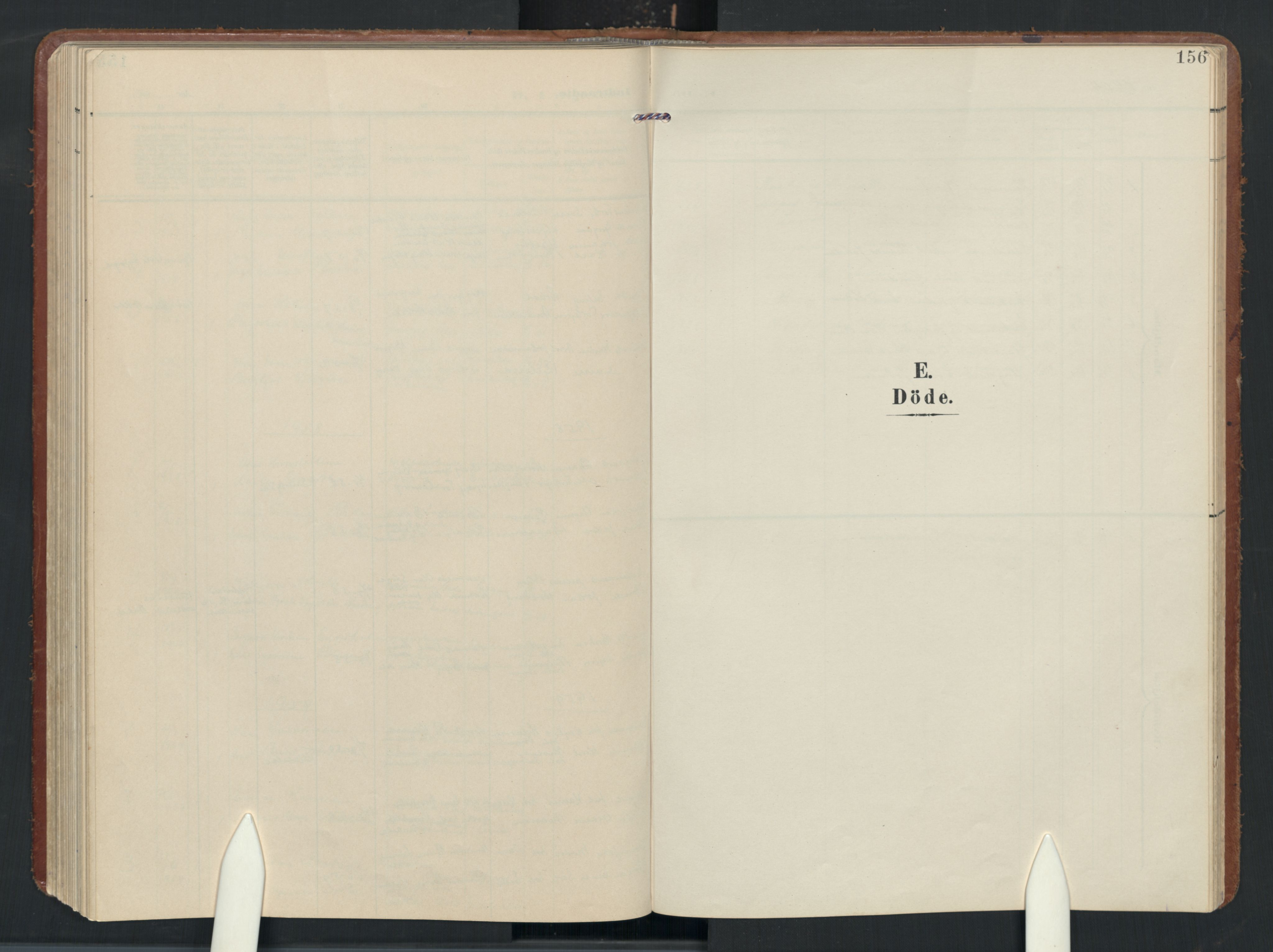 Enebakk prestekontor Kirkebøker, AV/SAO-A-10171c/G/Gb/L0003: Klokkerbok nr. II 3, 1903-1970, s. 156