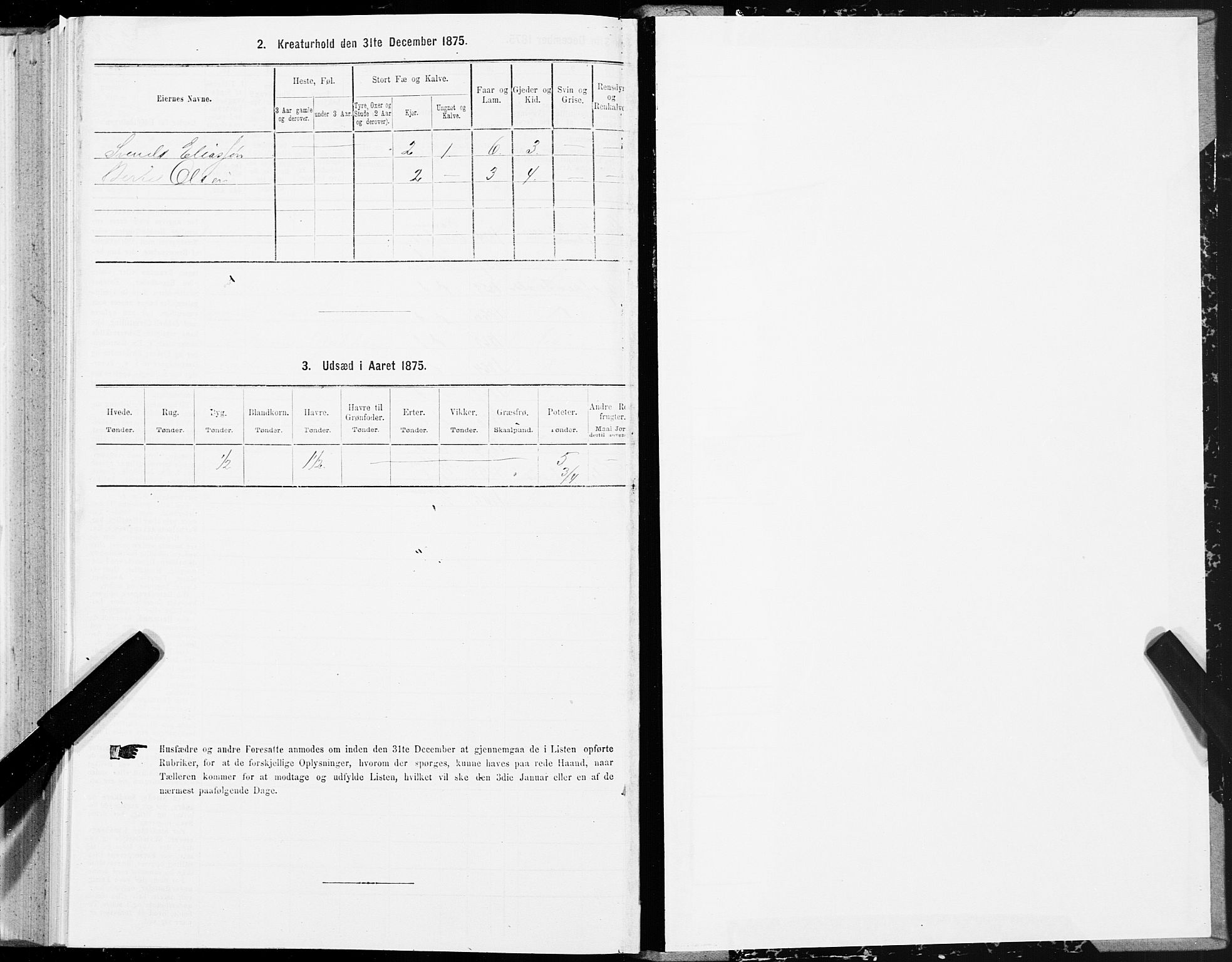 SAT, Folketelling 1875 for 1745L Namsos prestegjeld, Vemundvik sokn og Sævik sokn, 1875