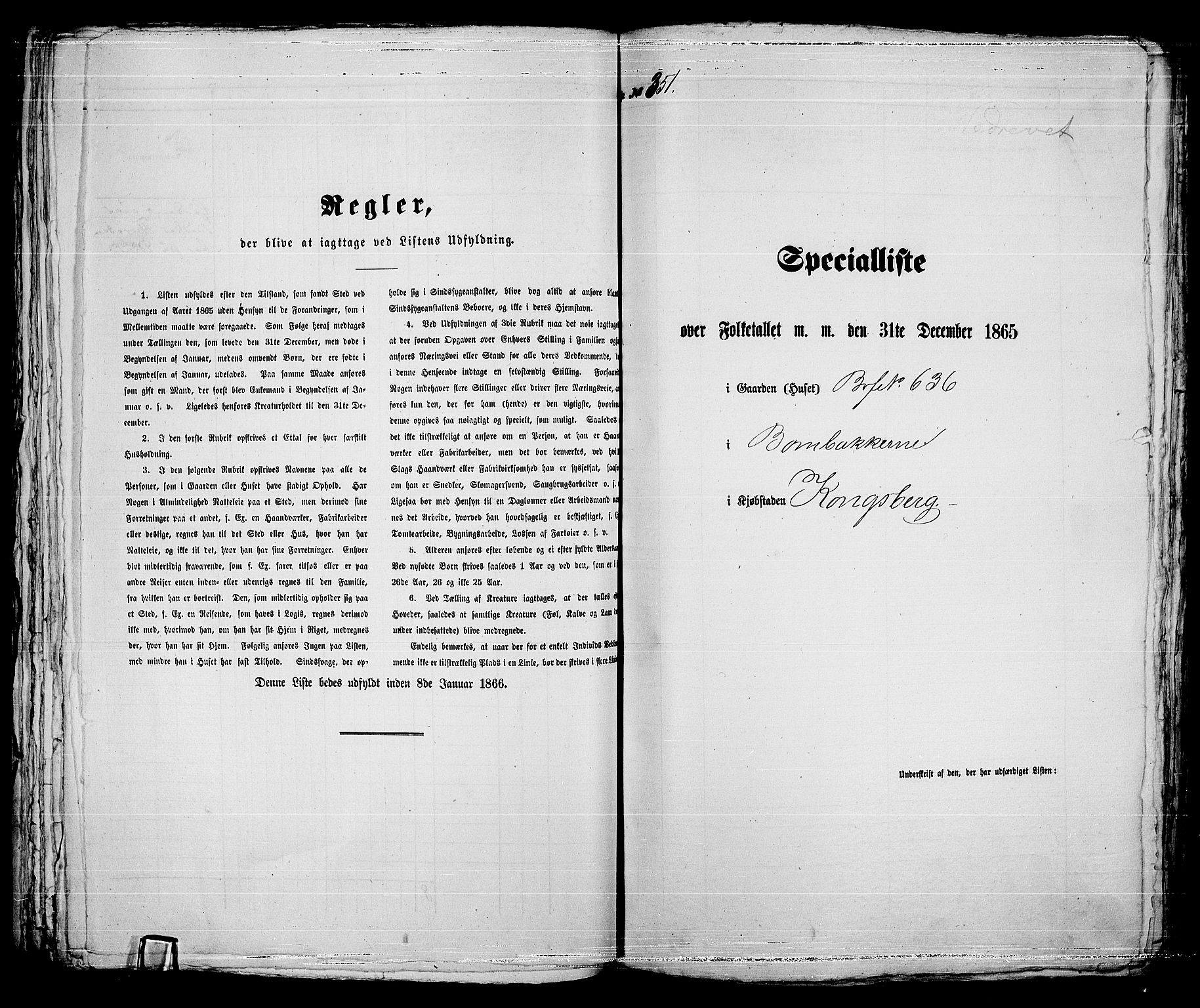 RA, Folketelling 1865 for 0604B Kongsberg prestegjeld, Kongsberg kjøpstad, 1865, s. 720