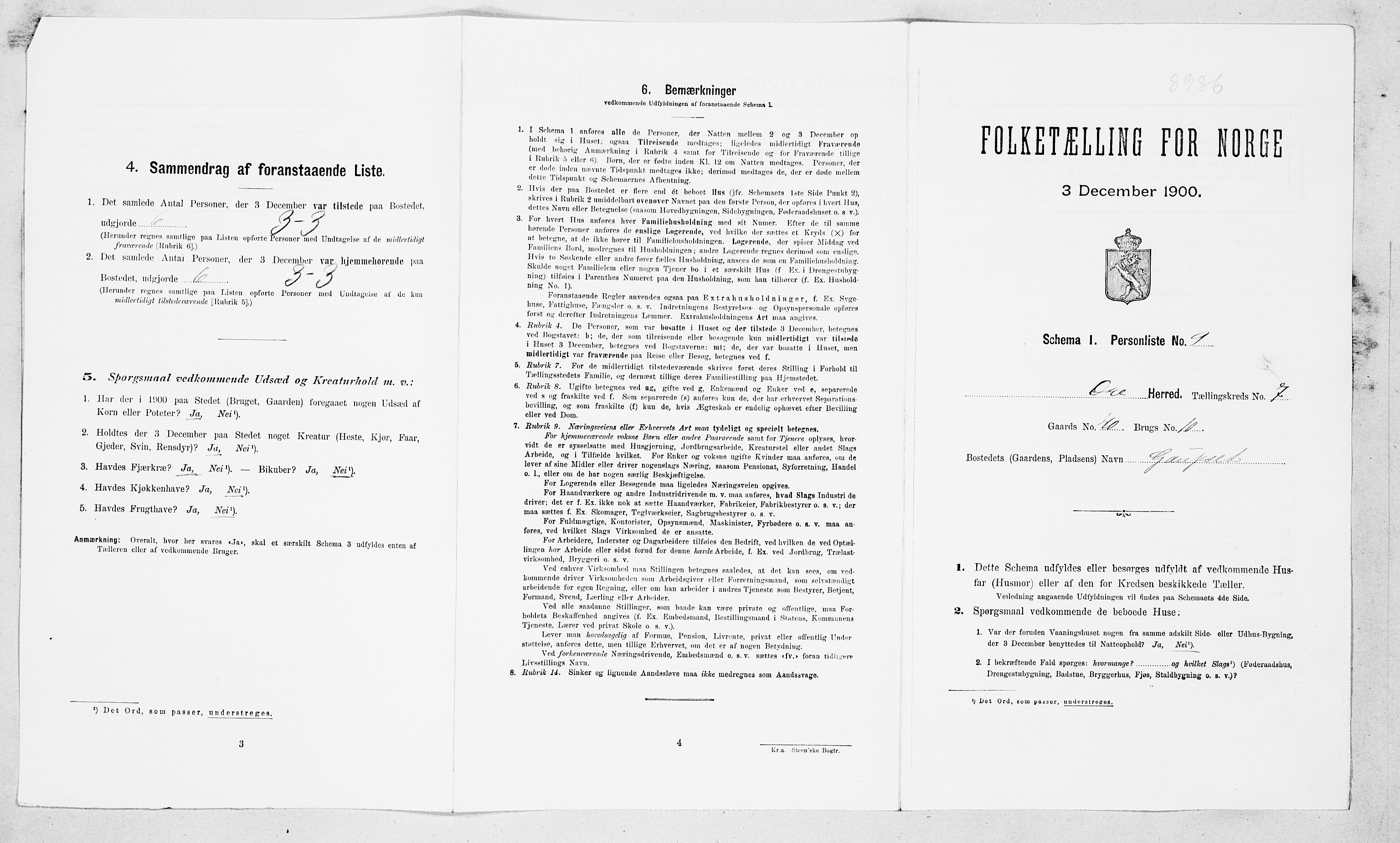 SAT, Folketelling 1900 for 1558 Øre herred, 1900, s. 591