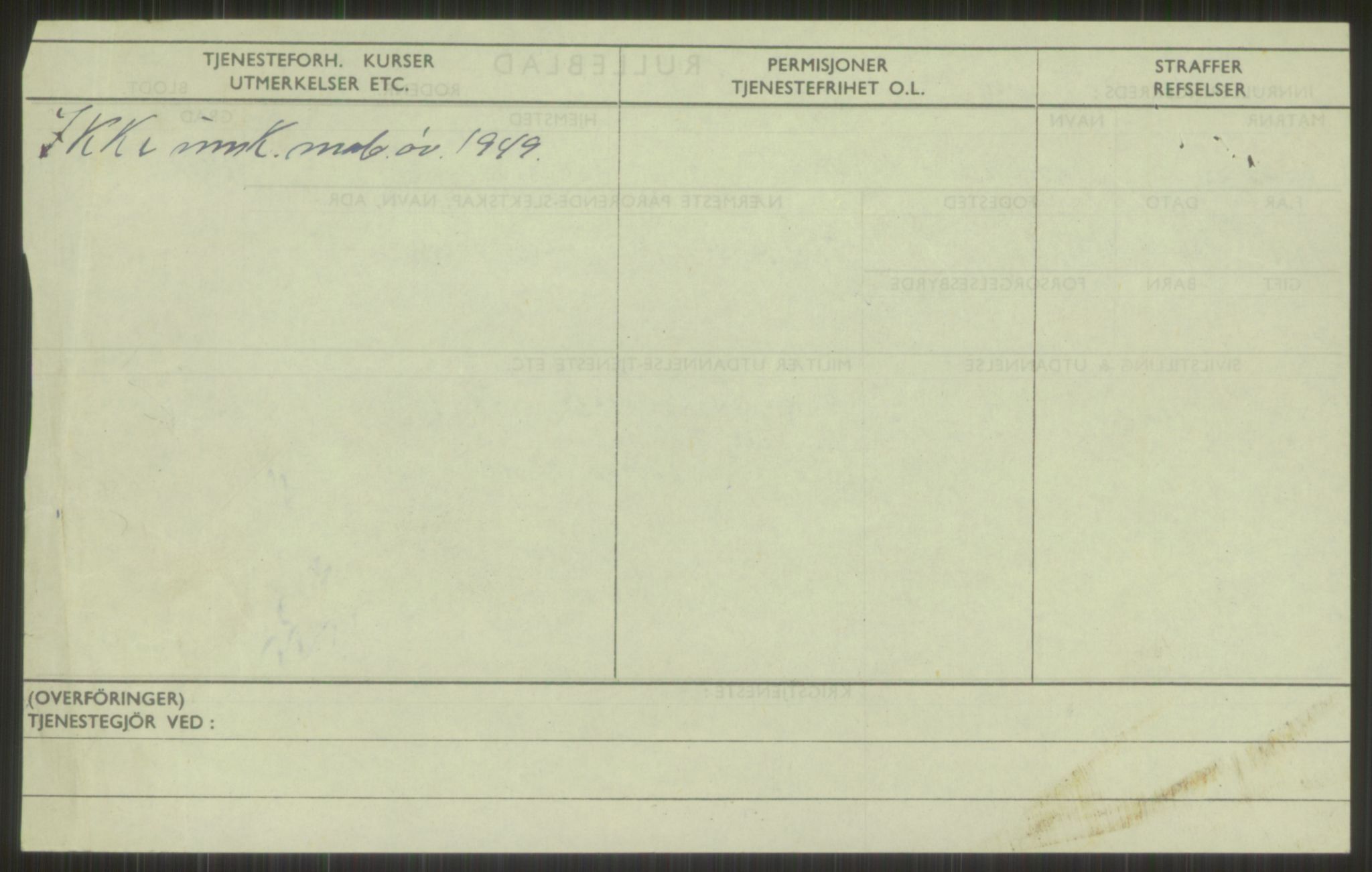 Forsvaret, Troms infanteriregiment nr. 16, AV/RA-RAFA-3146/P/Pa/L0016: Rulleblad for regimentets menige mannskaper, årsklasse 1932, 1932, s. 48