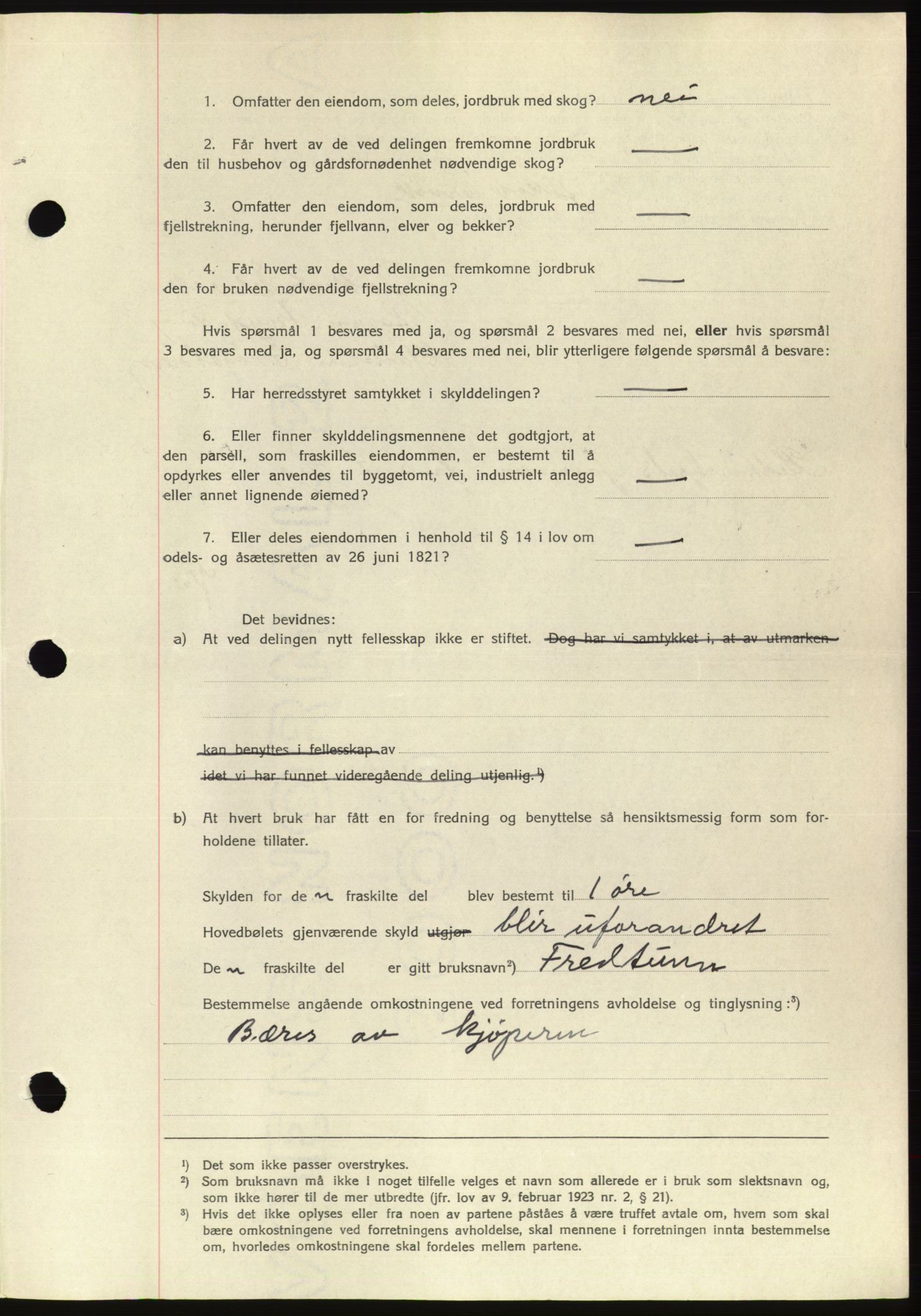 Søre Sunnmøre sorenskriveri, AV/SAT-A-4122/1/2/2C/L0076: Pantebok nr. 2A, 1943-1944, Dagboknr: 1037/1944