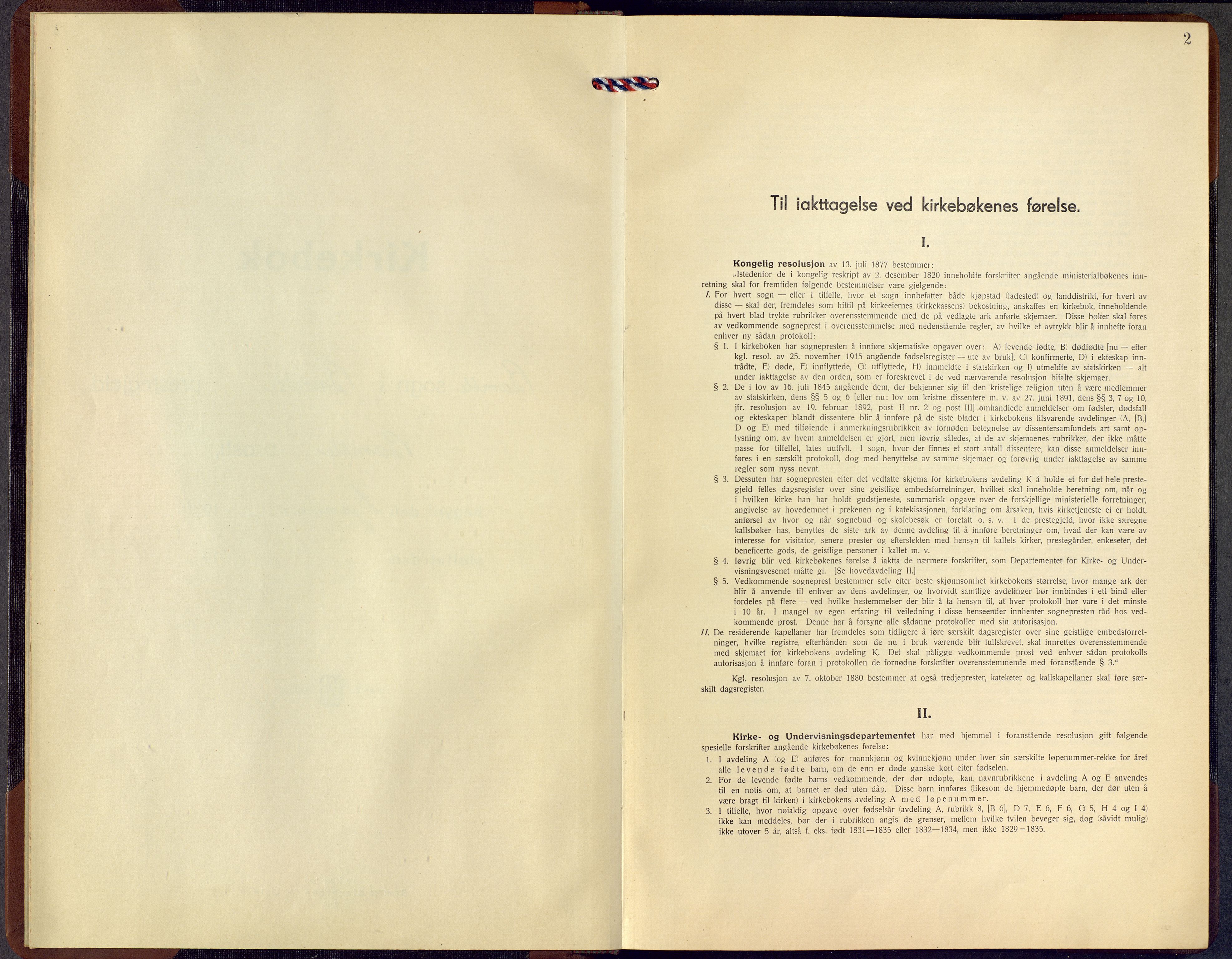 Bamble kirkebøker, SAKO/A-253/G/Ga/L0013: Klokkerbok nr. I 13, 1941-1949, s. 2