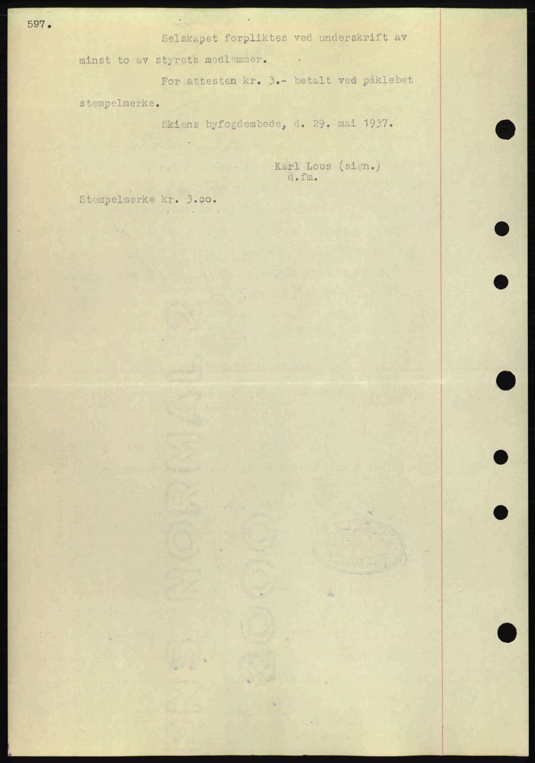 Eiker, Modum og Sigdal sorenskriveri, SAKO/A-123/G/Ga/Gab/L0035: Pantebok nr. A5, 1937-1937, Dagboknr: 1178/1937