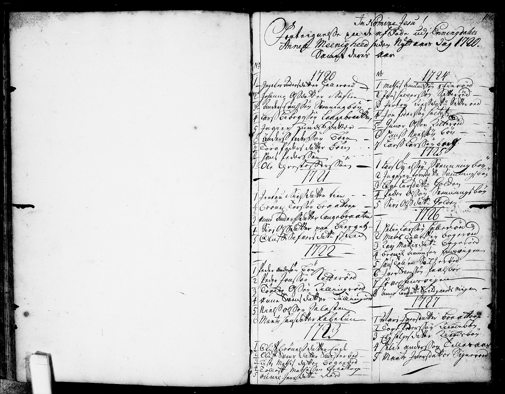Idd prestekontor Kirkebøker, SAO/A-10911/F/Fb/L0001: Ministerialbok nr. II 1, 1720-1789, s. 159-160