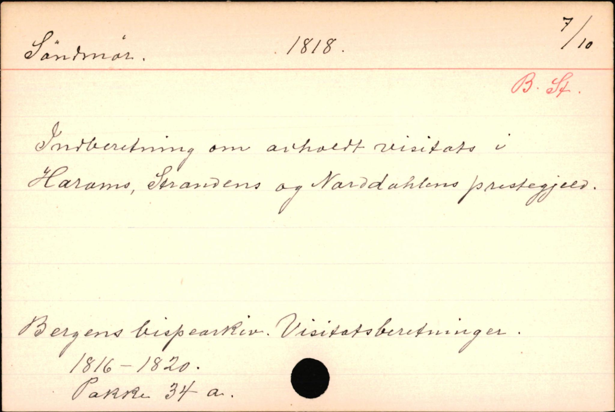 Haugen, Johannes - lærer, AV/SAB-SAB/PA-0036/01/L0001: Om klokkere og lærere, 1521-1904, s. 10263