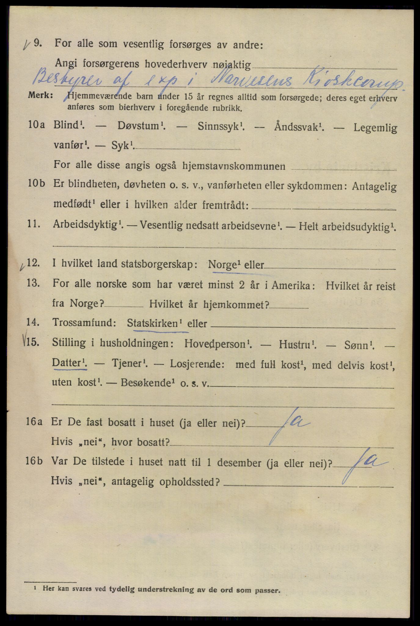 SAO, Folketelling 1920 for 0301 Kristiania kjøpstad, 1920, s. 361842