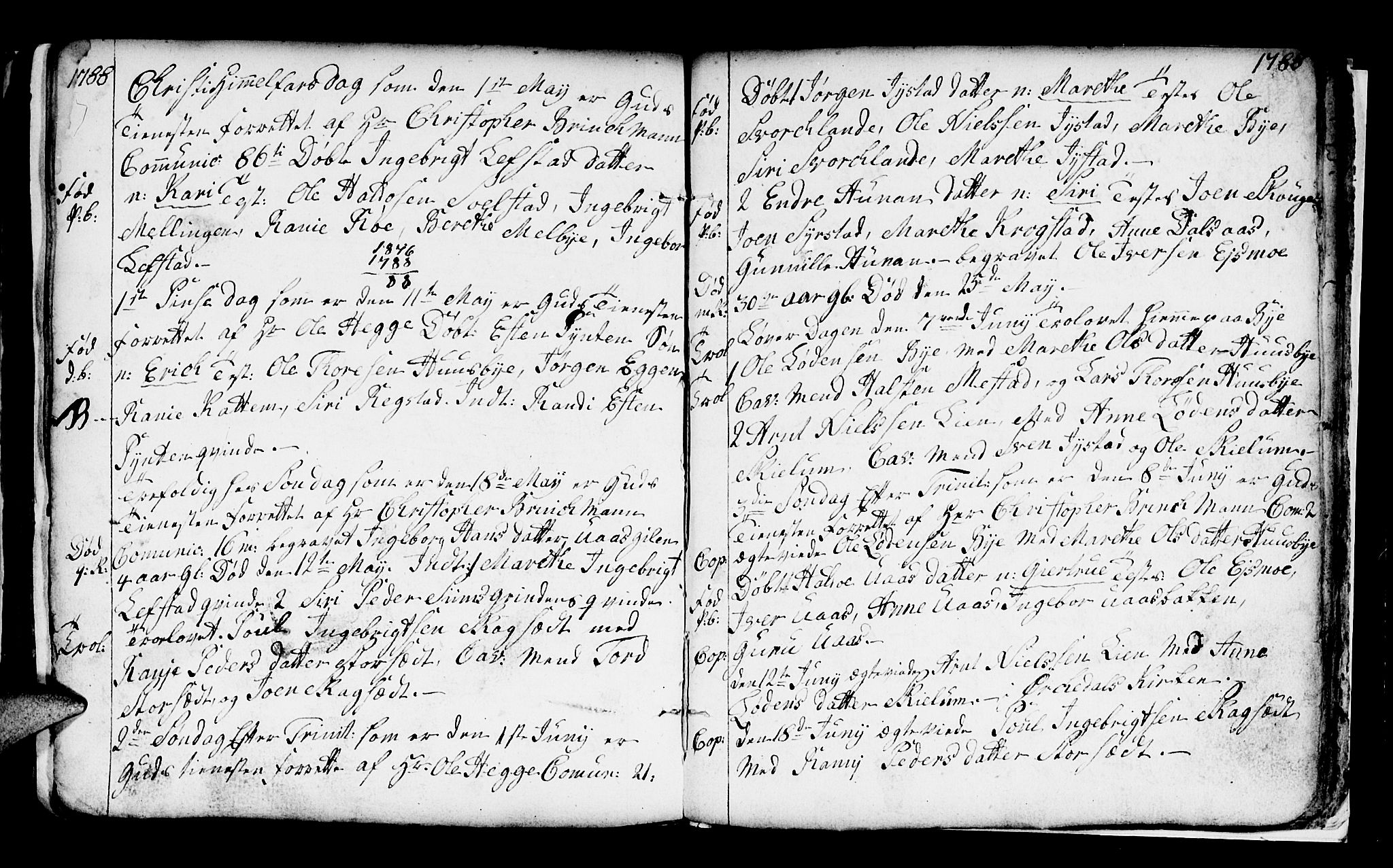 Ministerialprotokoller, klokkerbøker og fødselsregistre - Sør-Trøndelag, AV/SAT-A-1456/667/L0793: Ministerialbok nr. 667A01, 1742-1790