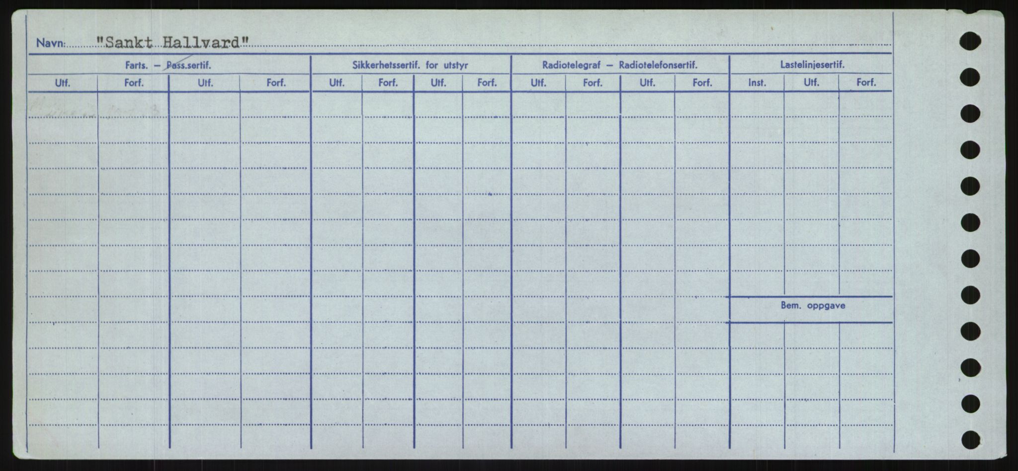 Sjøfartsdirektoratet med forløpere, Skipsmålingen, RA/S-1627/H/Hd/L0032: Fartøy, San-Seve, s. 144