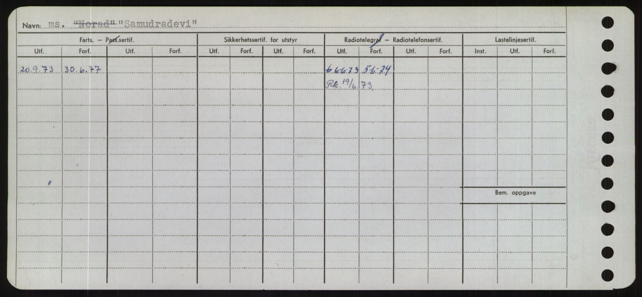 Sjøfartsdirektoratet med forløpere, Skipsmålingen, RA/S-1627/H/Hd/L0031: Fartøy, Rju-Sam, s. 678