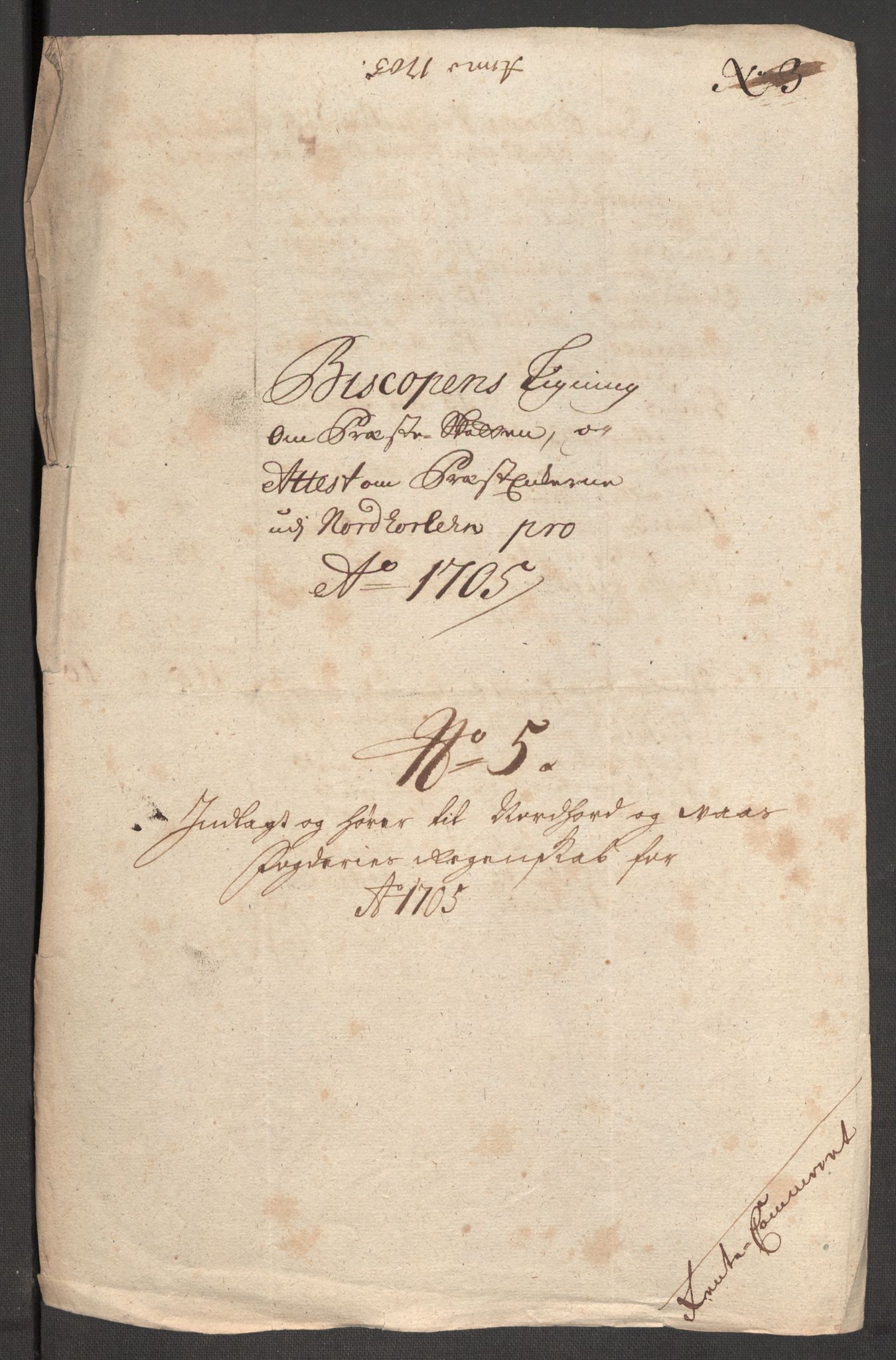 Rentekammeret inntil 1814, Reviderte regnskaper, Fogderegnskap, RA/EA-4092/R51/L3187: Fogderegnskap Nordhordland og Voss, 1704-1705, s. 341