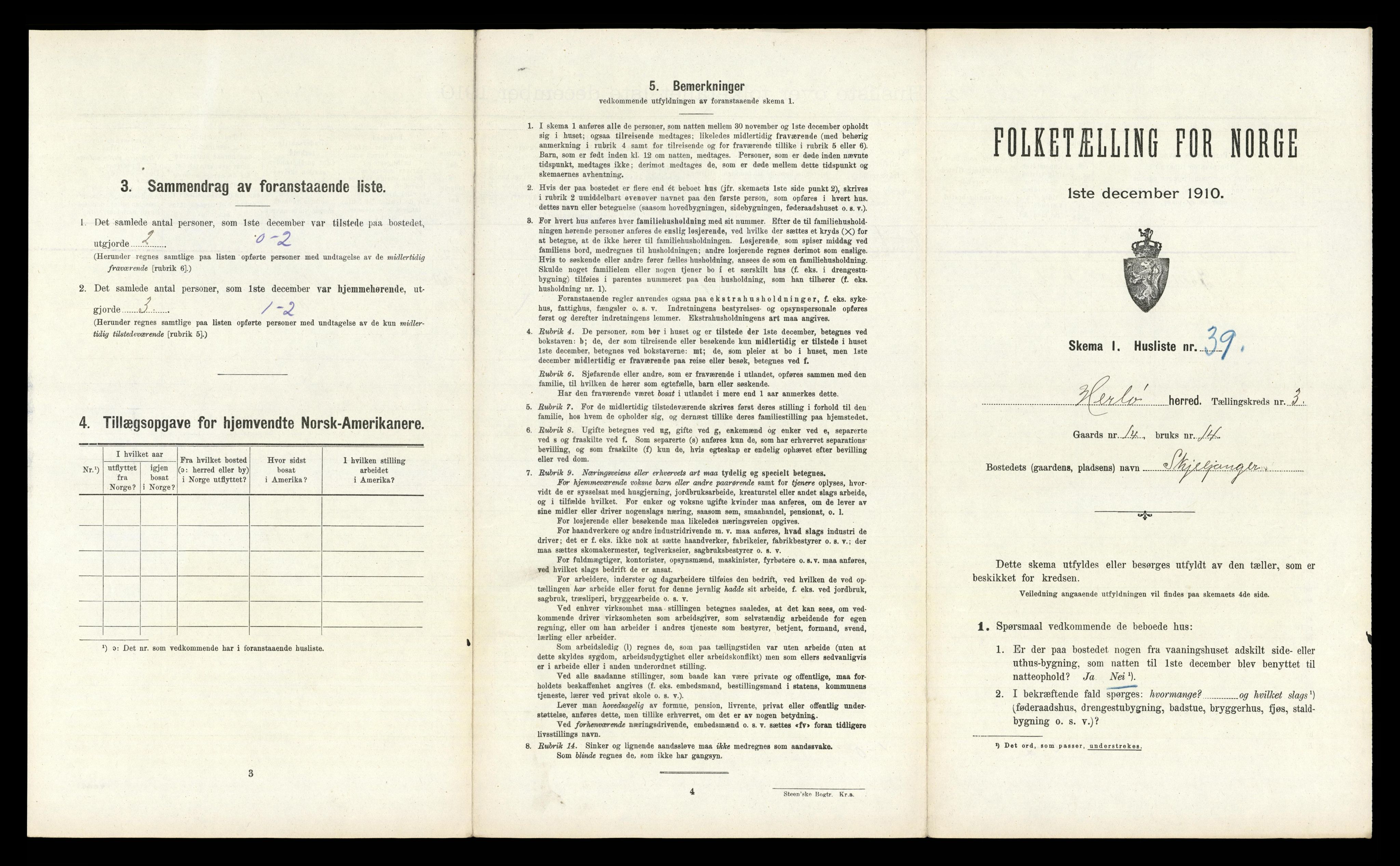 RA, Folketelling 1910 for 1258 Herdla herred, 1910, s. 322