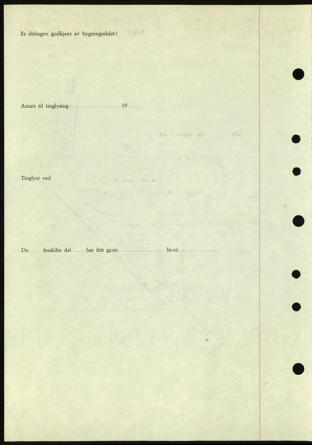 Nordre Sunnmøre sorenskriveri, AV/SAT-A-0006/1/2/2C/2Ca: Pantebok nr. A20a, 1945-1945, Dagboknr: 791/1945