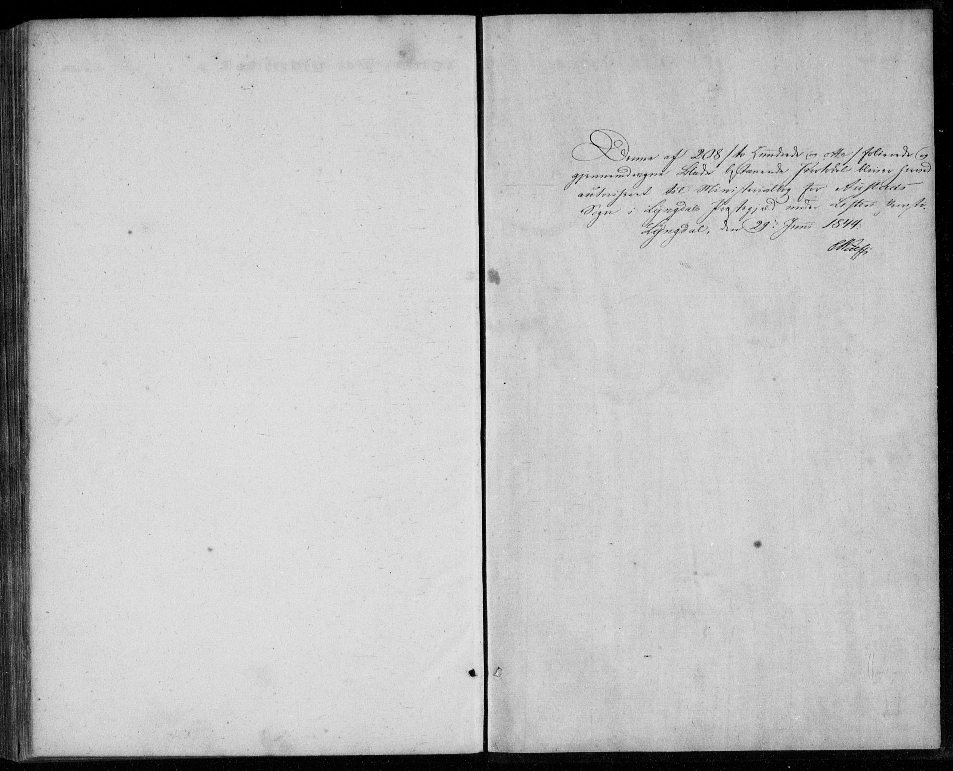 Lyngdal sokneprestkontor, AV/SAK-1111-0029/F/Fa/Faa/L0001: Ministerialbok nr. A 1, 1837-1857