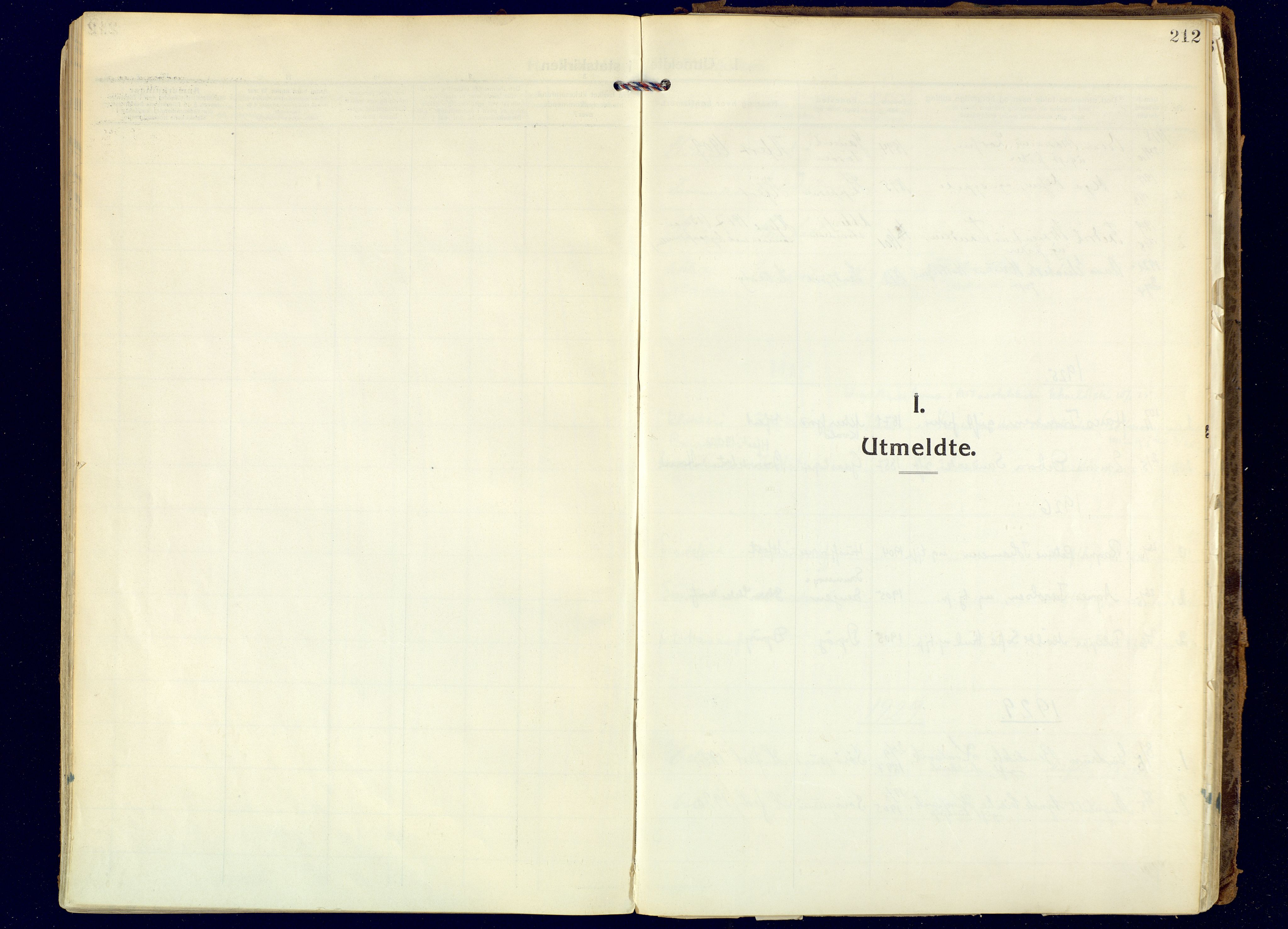 Hammerfest sokneprestkontor, SATØ/S-1347: Ministerialbok nr. 18, 1918-1933, s. 212