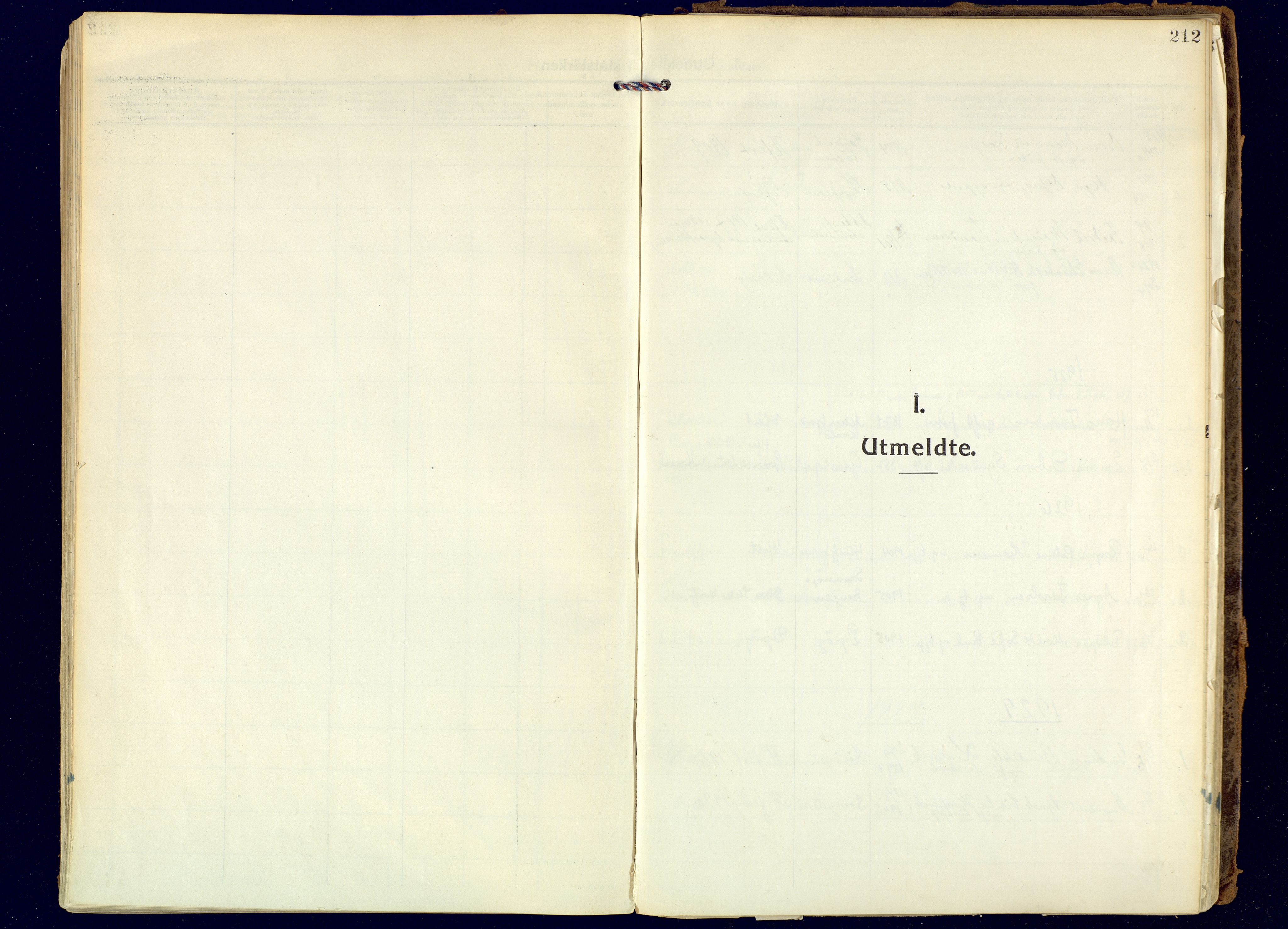 Hammerfest sokneprestkontor, AV/SATØ-S-1347/H/Ha/L0018.kirke: Ministerialbok nr. 18, 1918-1933, s. 212