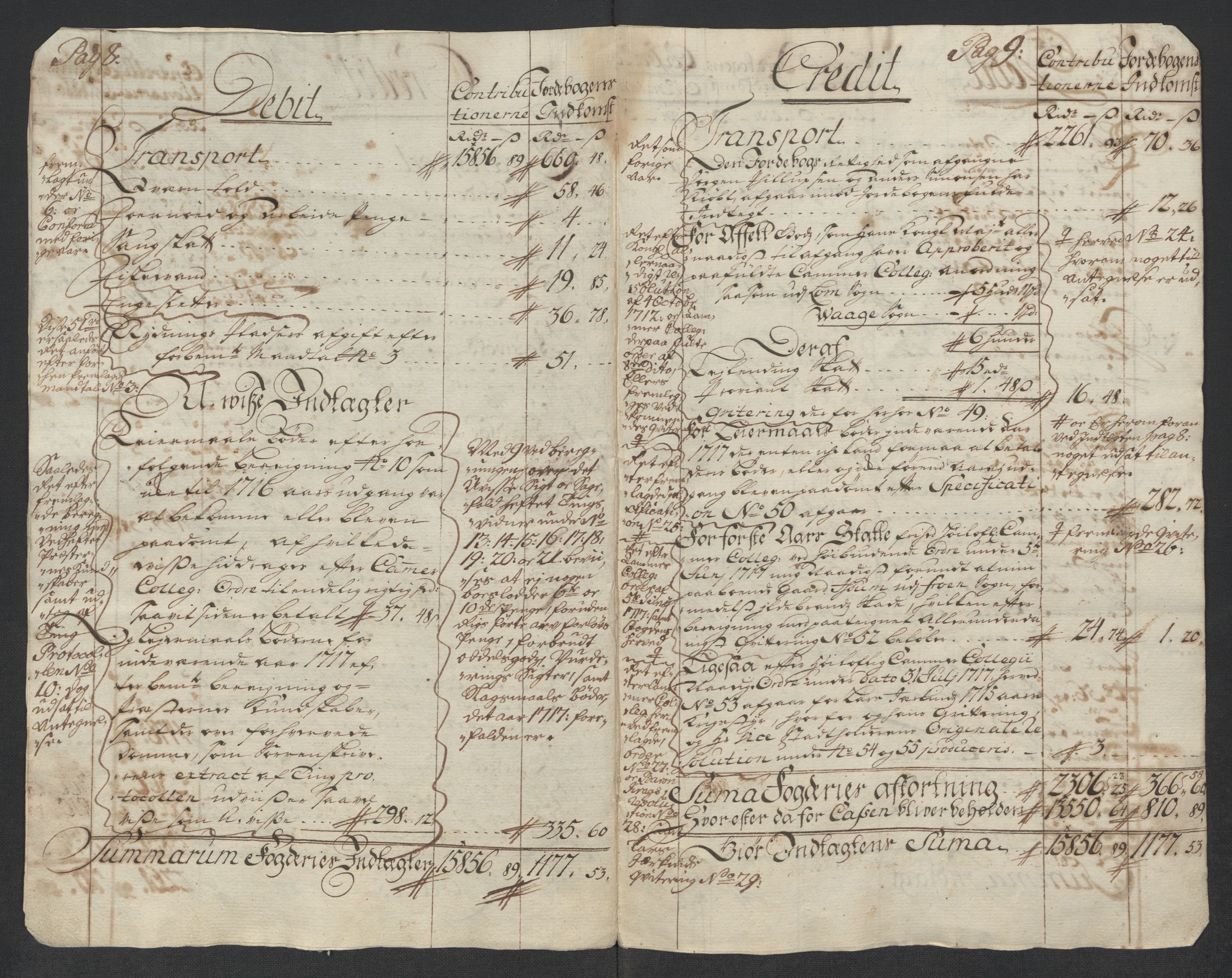 Rentekammeret inntil 1814, Reviderte regnskaper, Fogderegnskap, AV/RA-EA-4092/R17/L1187: Fogderegnskap Gudbrandsdal, 1717, s. 8