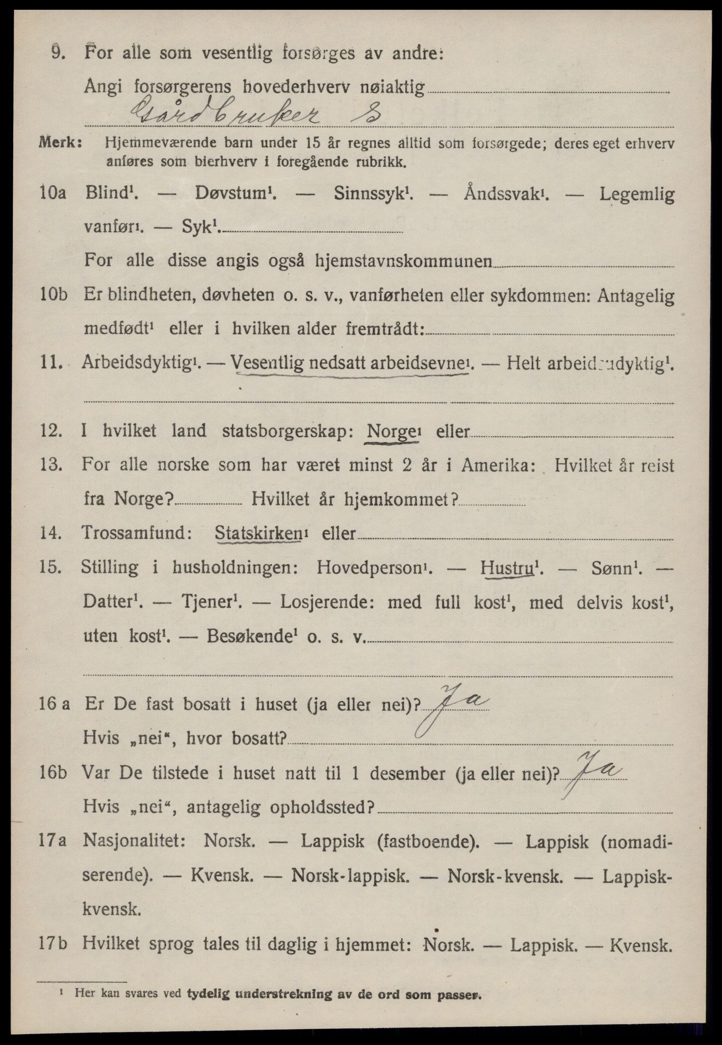 SAT, Folketelling 1920 for 1624 Rissa herred, 1920, s. 6876