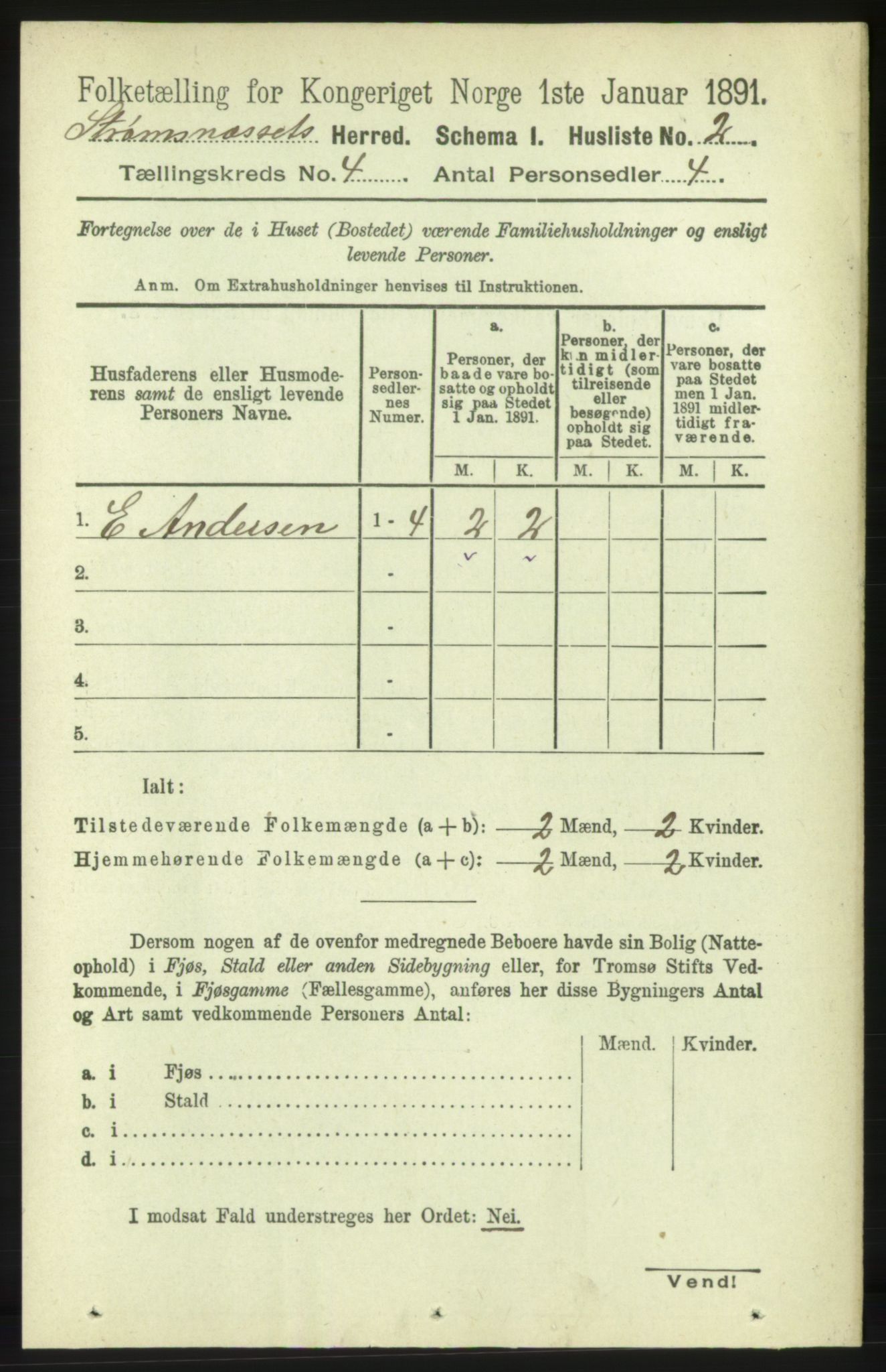 RA, Folketelling 1891 for 1559 Straumsnes herred, 1891, s. 714