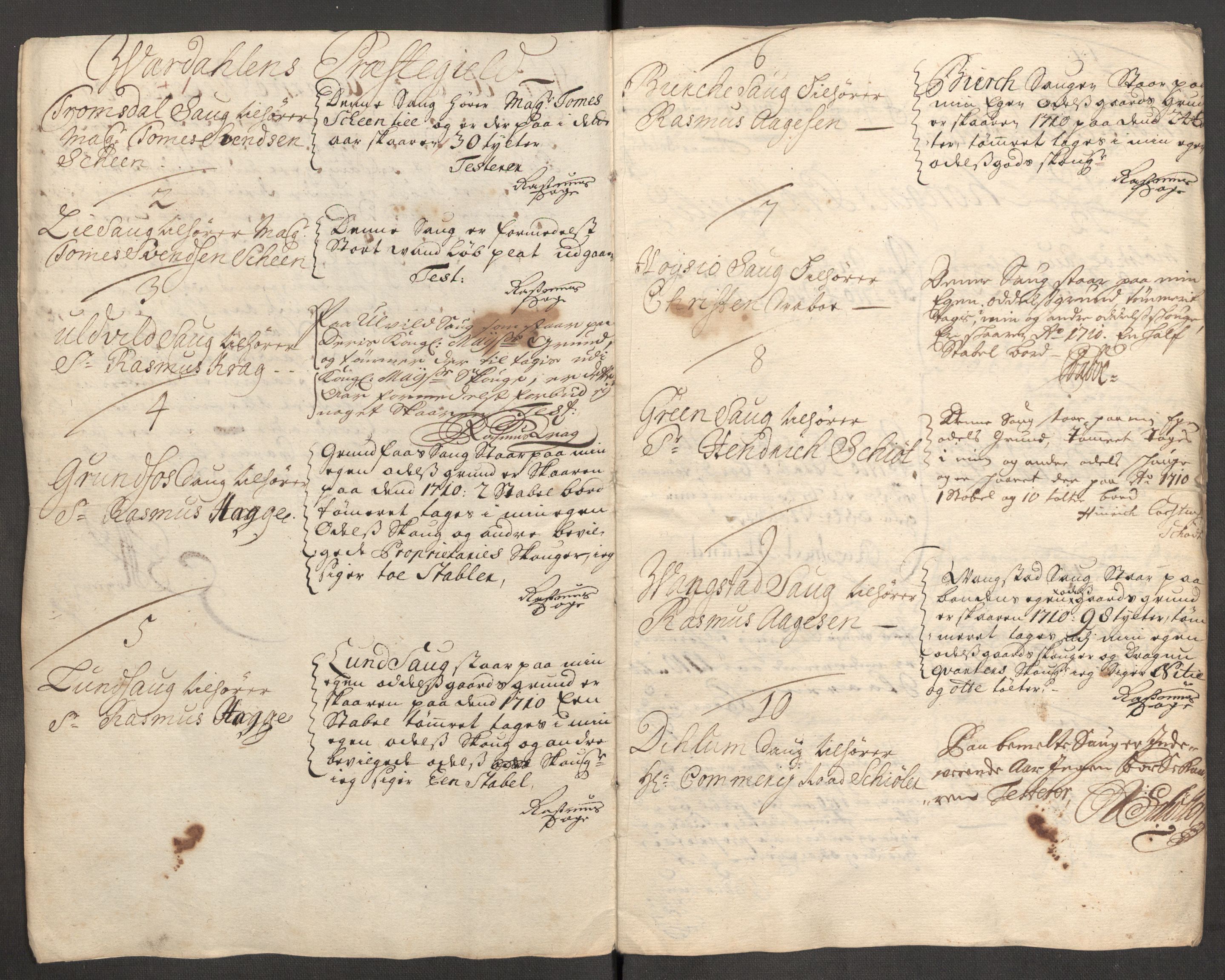 Rentekammeret inntil 1814, Reviderte regnskaper, Fogderegnskap, AV/RA-EA-4092/R62/L4200: Fogderegnskap Stjørdal og Verdal, 1710, s. 116