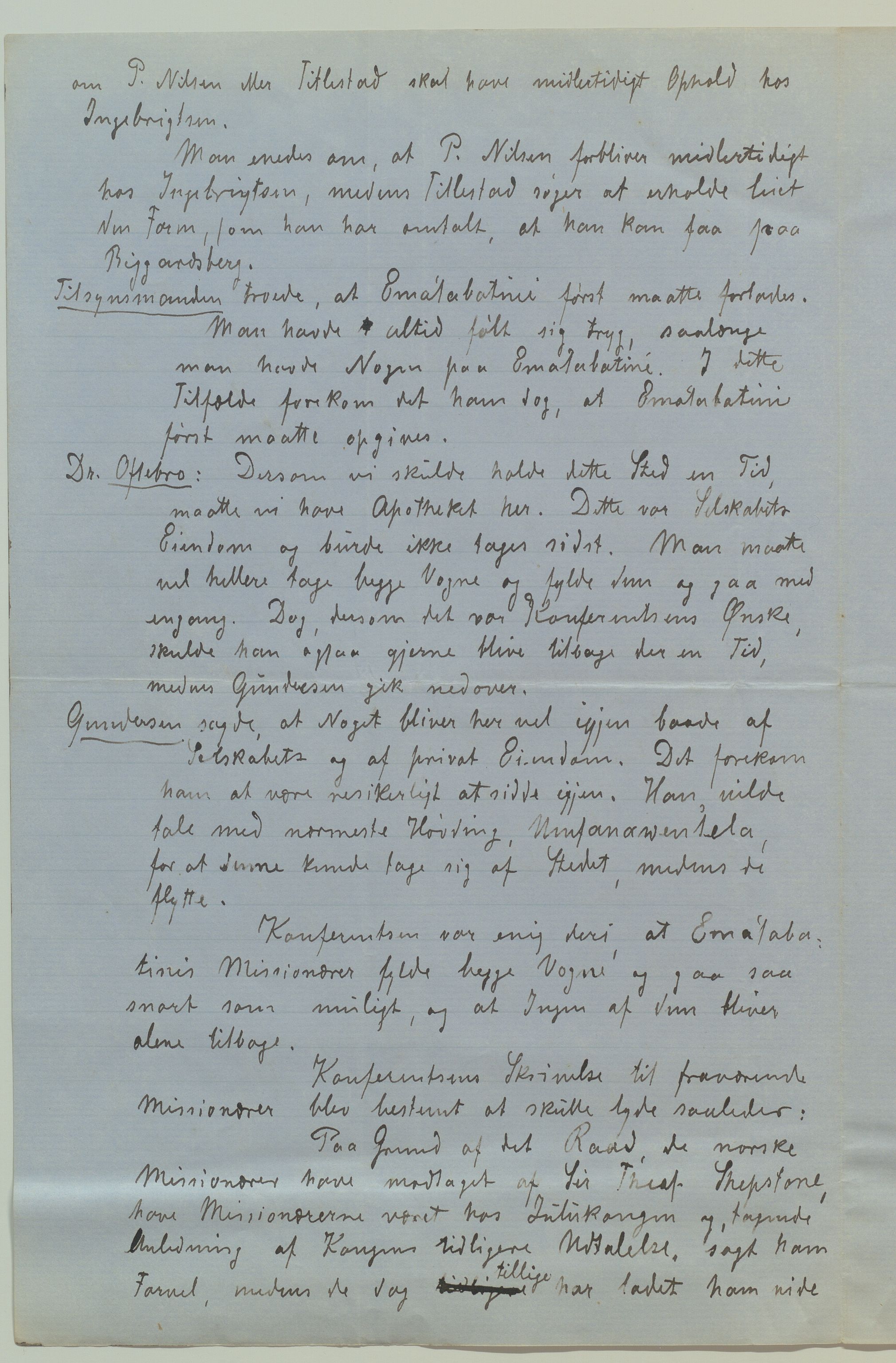 Det Norske Misjonsselskap - hovedadministrasjonen, VID/MA-A-1045/D/Da/Daa/L0035/0006: Konferansereferat og årsberetninger / Konferansereferat fra Sør-Afrika., 1878