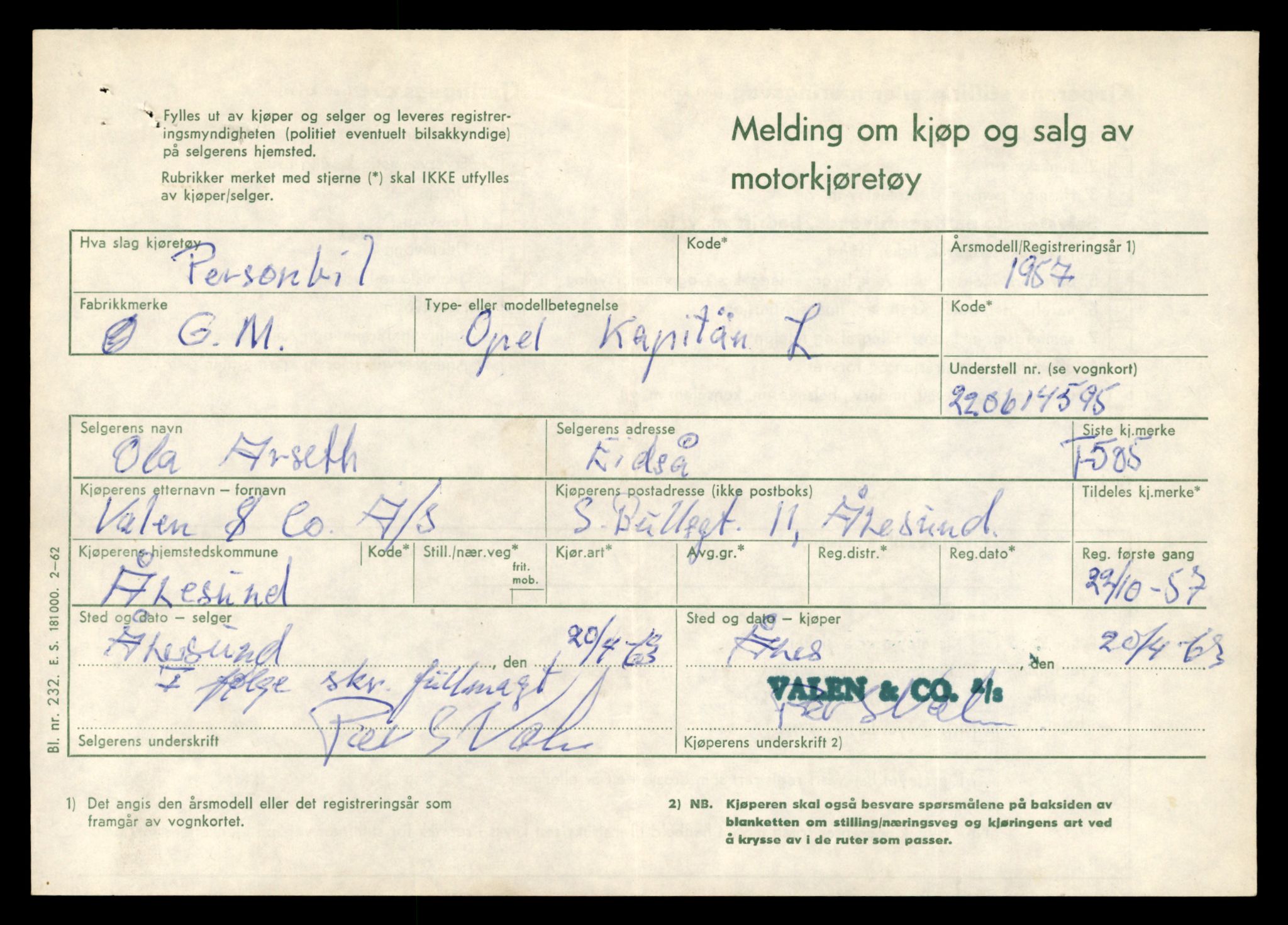 Møre og Romsdal vegkontor - Ålesund trafikkstasjon, AV/SAT-A-4099/F/Fe/L0005: Registreringskort for kjøretøy T 443 - T 546, 1927-1998, s. 1234