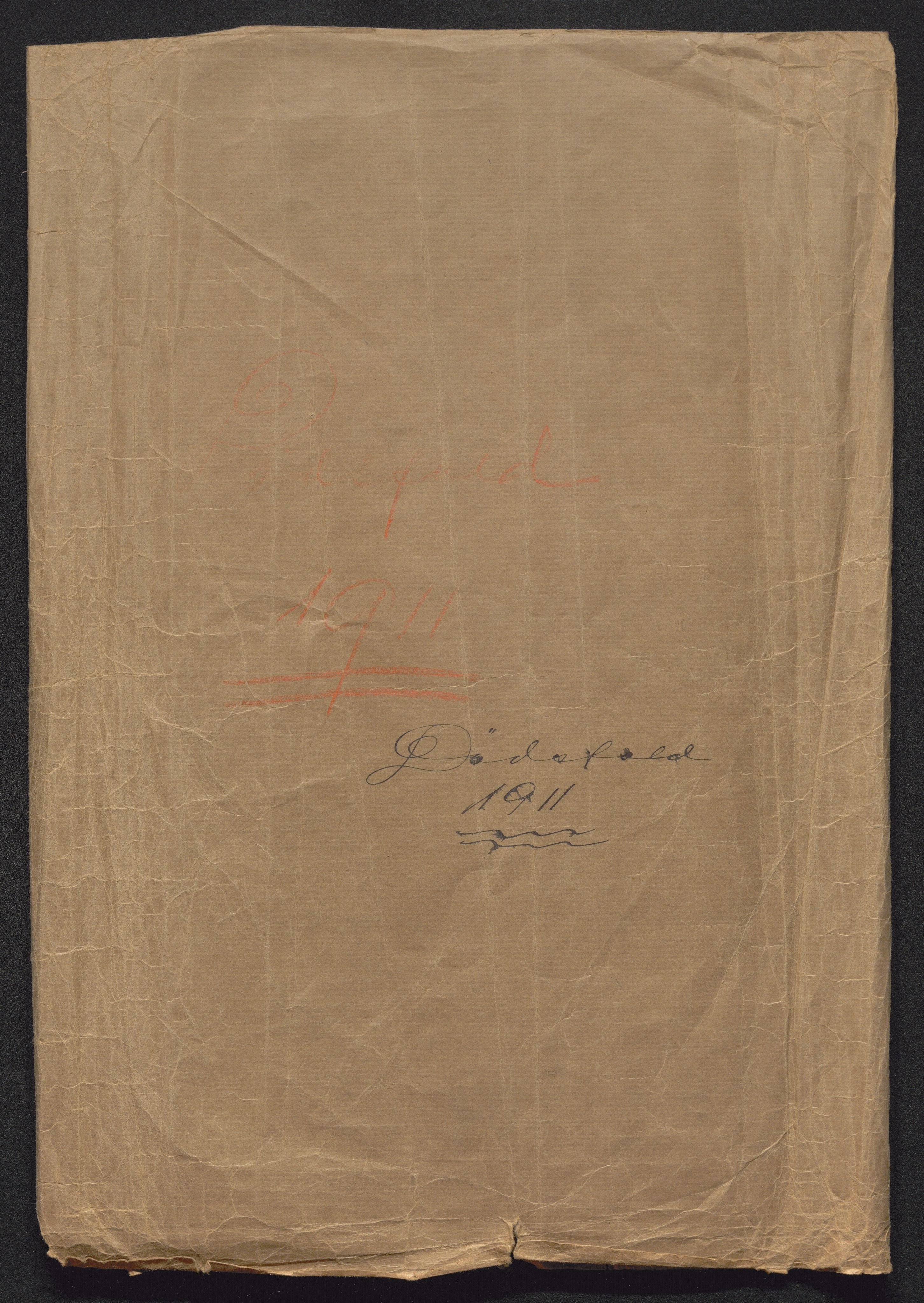 Eiker, Modum og Sigdal sorenskriveri, AV/SAKO-A-123/H/Ha/Hab/L0034: Dødsfallsmeldinger, 1911, s. 1