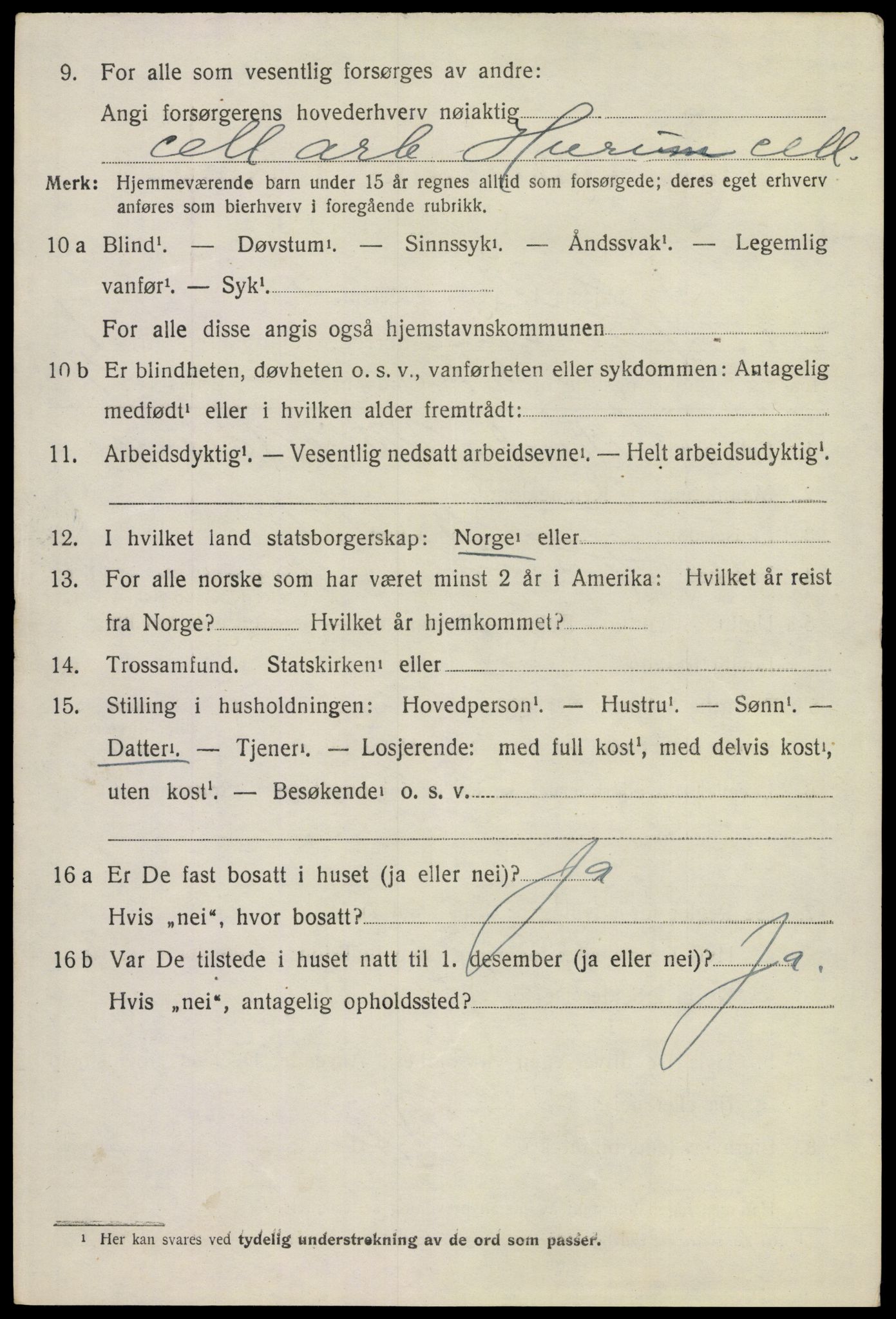SAKO, Folketelling 1920 for 0628 Hurum herred, 1920, s. 10095