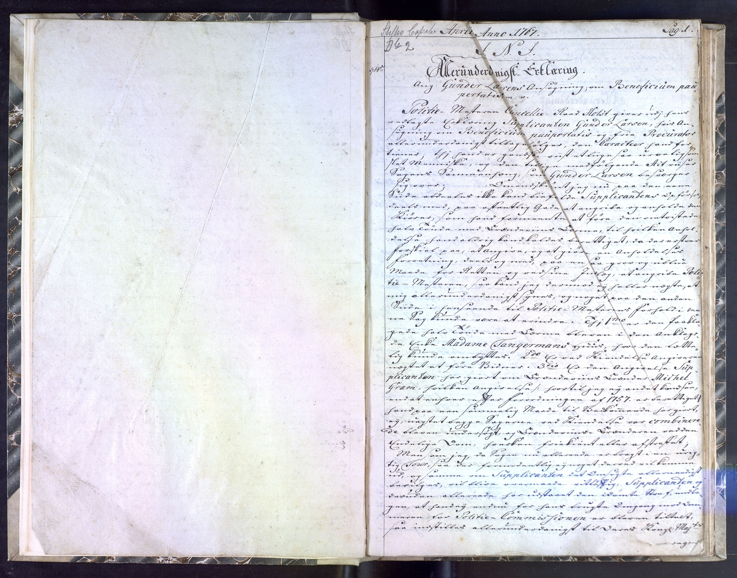 Stiftamtmannen i Bergen, SAB/A-100006/A/Ab/L0004: Lnr.26, 1767-1768