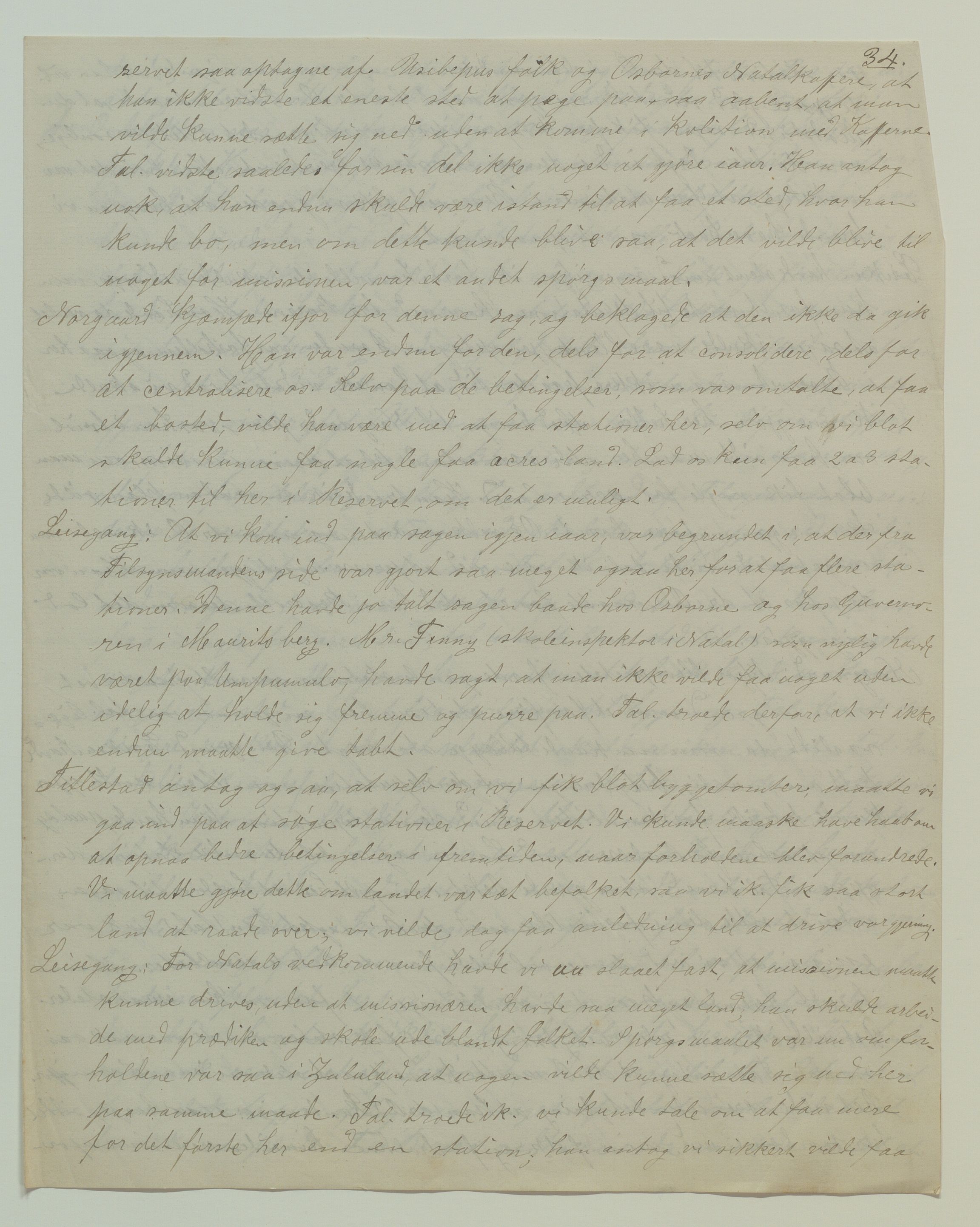 Det Norske Misjonsselskap - hovedadministrasjonen, VID/MA-A-1045/D/Da/Daa/L0036/0010: Konferansereferat og årsberetninger / Konferansereferat fra Sør-Afrika., 1885