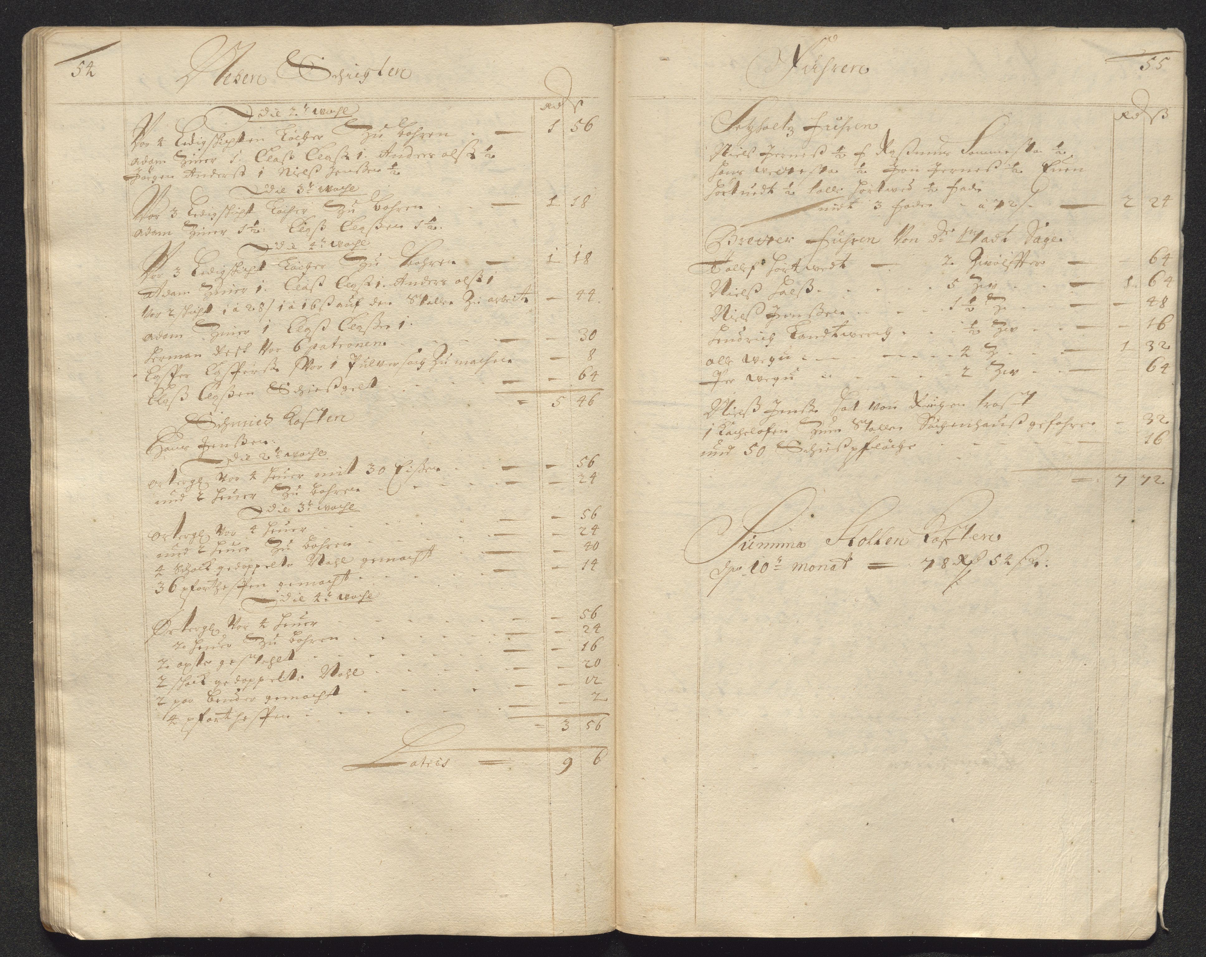 Kongsberg Sølvverk 1623-1816, AV/SAKO-EA-3135/001/D/Dc/Dcd/L0072: Utgiftsregnskap for gruver m.m., 1697, s. 556