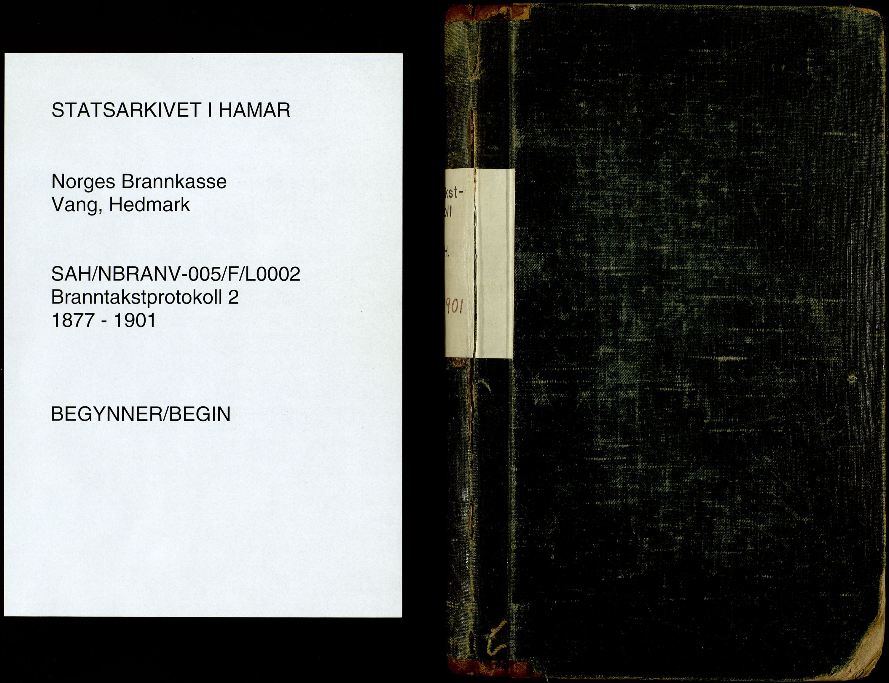 Norges Brannkasse, Vang, Hedmark, AV/SAH-NBRANV-005/F/L0002: Branntakstprotokoll, 1877-1901