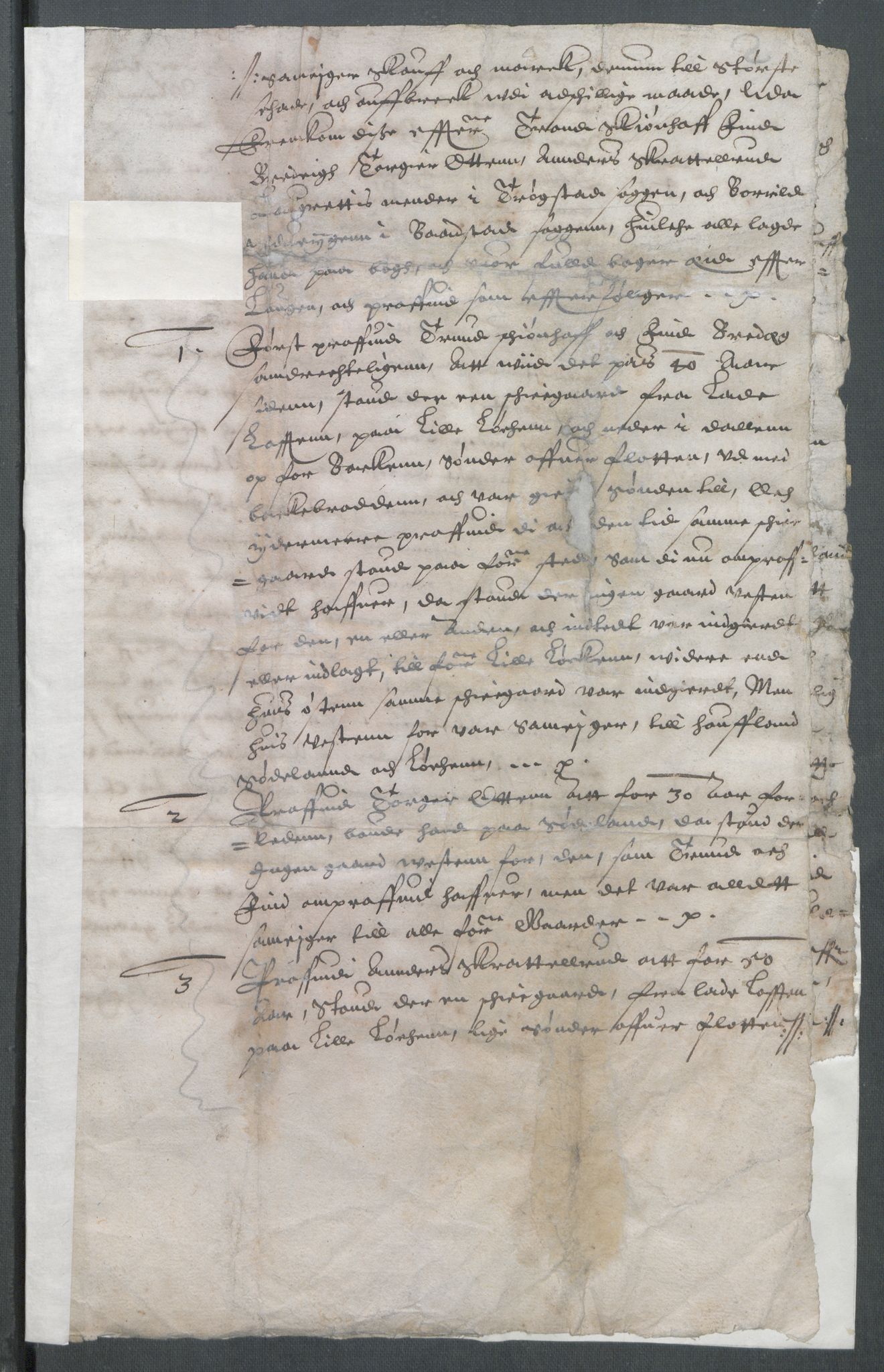 Riksarkivets diplomsamling, AV/RA-EA-5965/F02/L0153: Dokumenter, 1640, s. 111