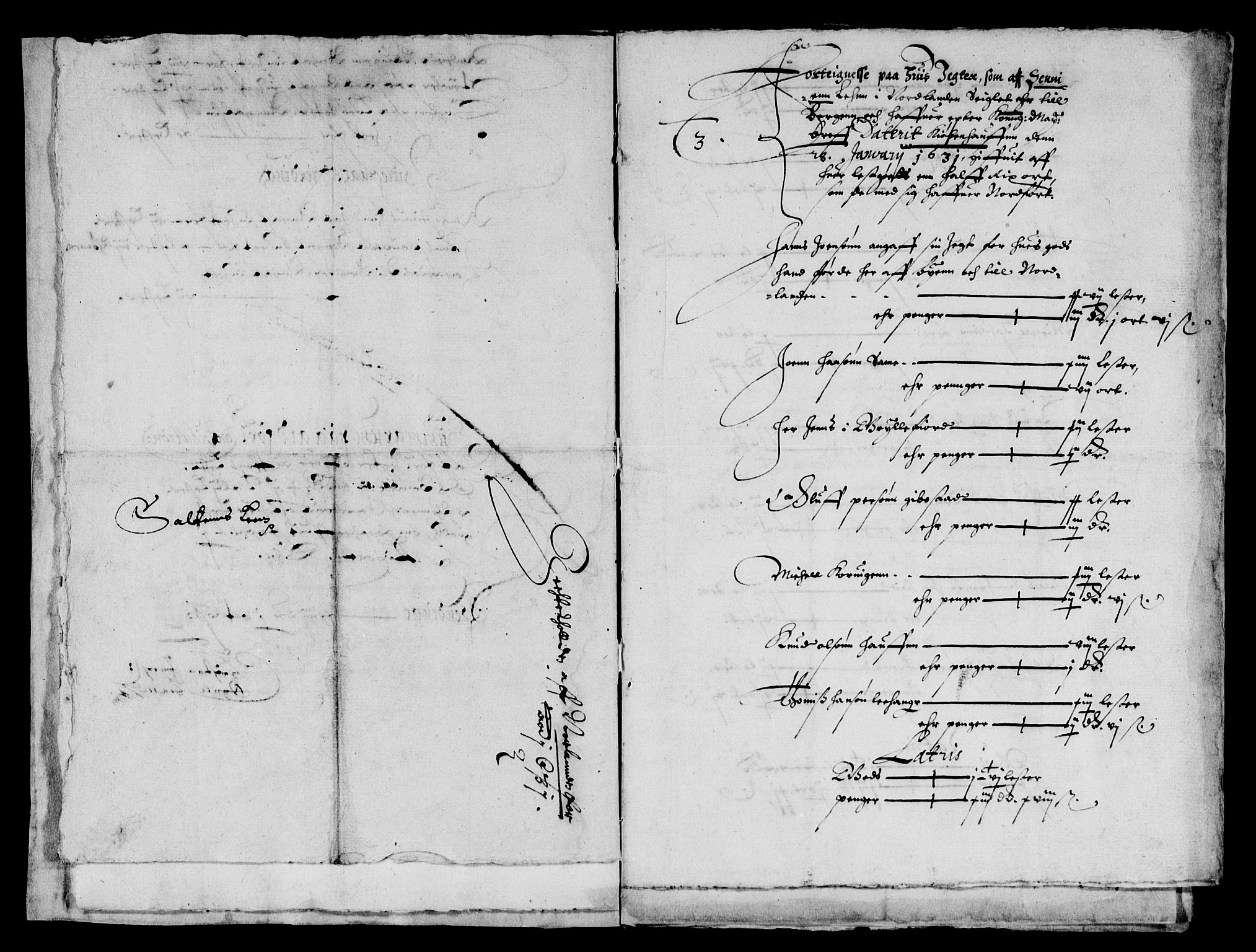 Rentekammeret inntil 1814, Reviderte regnskaper, Lensregnskaper, RA/EA-5023/R/Rb/Rbz/L0024: Nordlandenes len, 1629-1633
