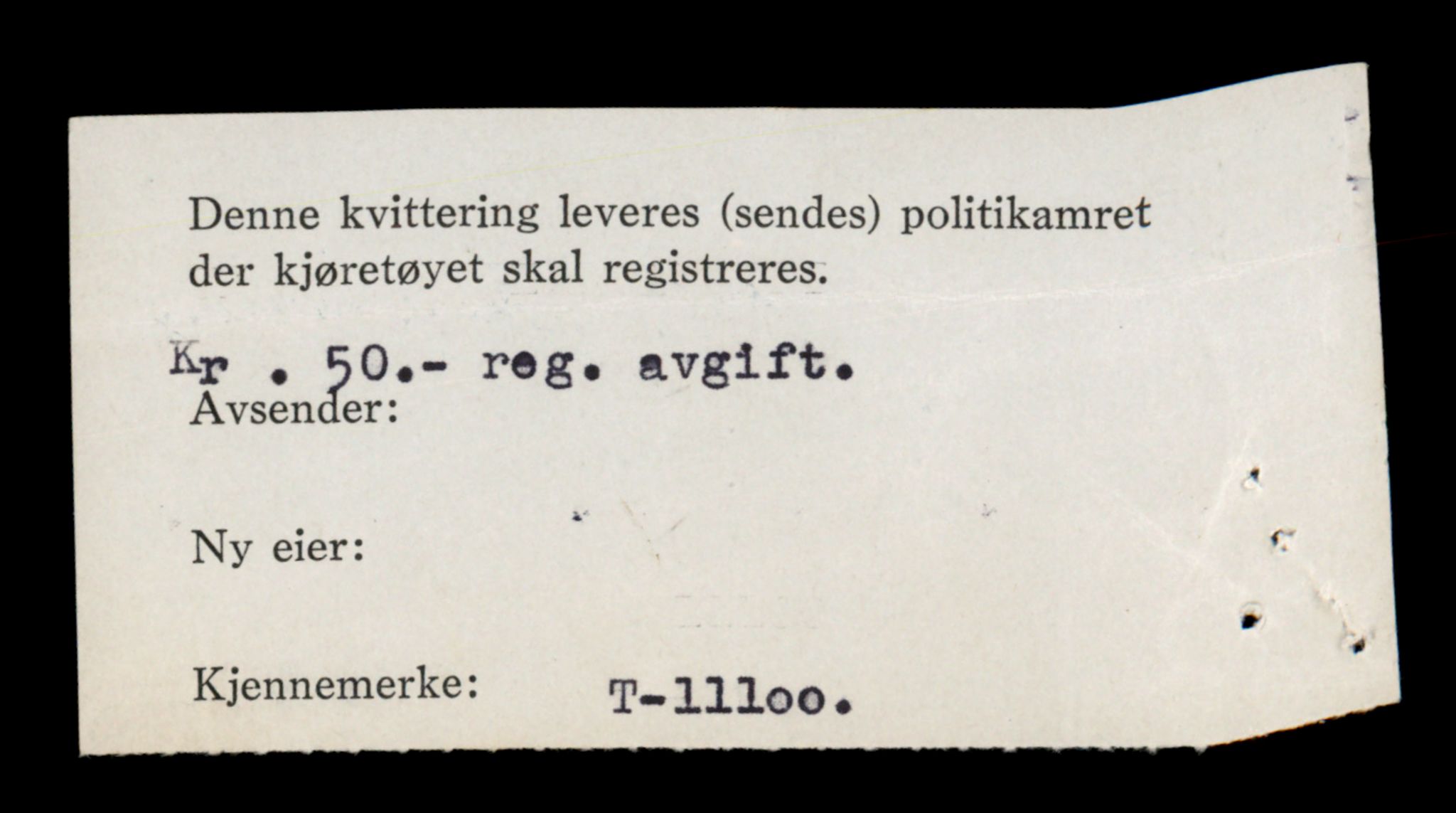 Møre og Romsdal vegkontor - Ålesund trafikkstasjon, SAT/A-4099/F/Fe/L0026: Registreringskort for kjøretøy T 11046 - T 11160, 1927-1998, s. 1576