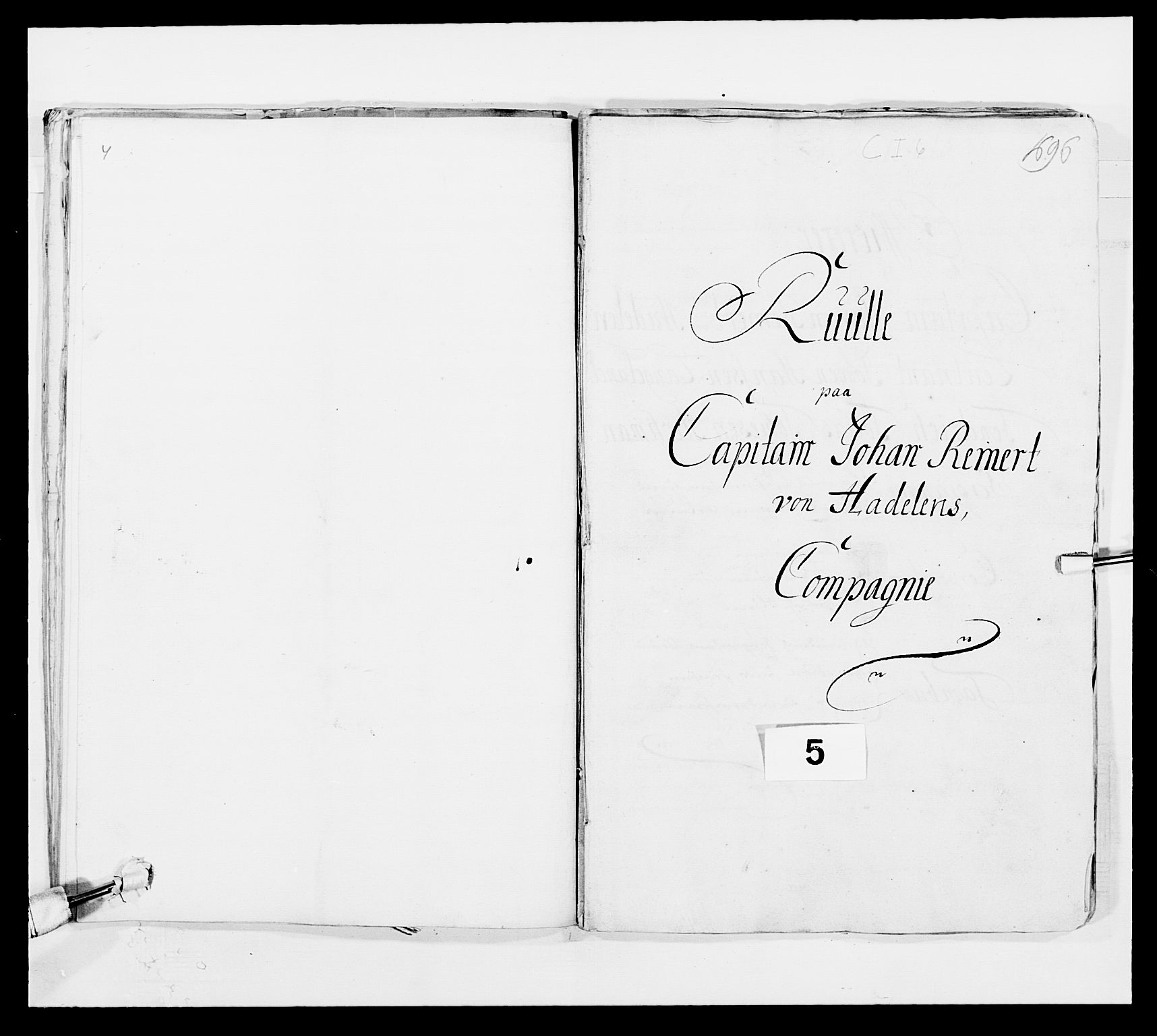 Kommanderende general (KG I) med Det norske krigsdirektorium, AV/RA-EA-5419/E/Ea/L0500: Opplandske regiment, 1696-1697, s. 72