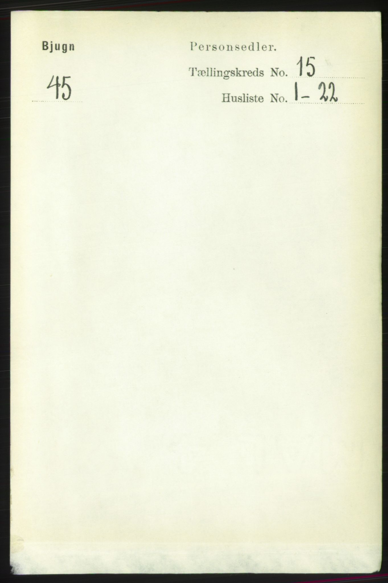 RA, Folketelling 1891 for 1627 Bjugn herred, 1891, s. 4237