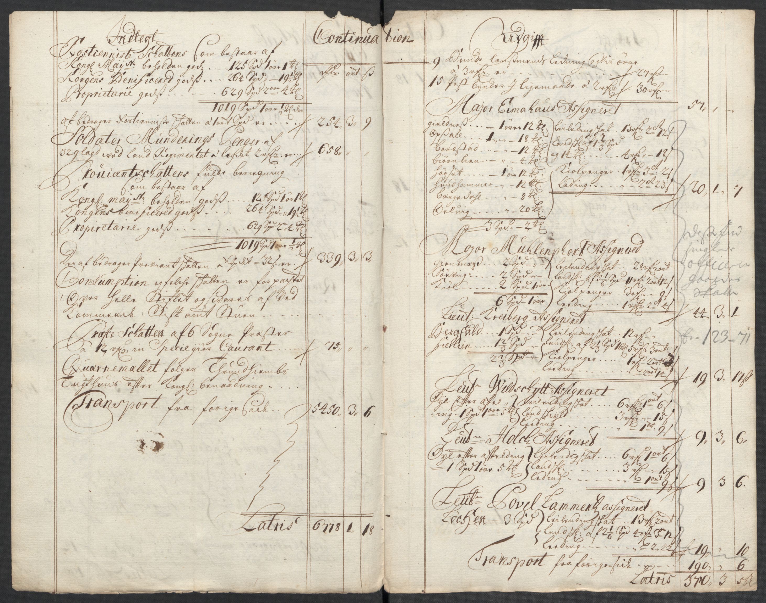 Rentekammeret inntil 1814, Reviderte regnskaper, Fogderegnskap, RA/EA-4092/R56/L3743: Fogderegnskap Nordmøre, 1708, s. 5