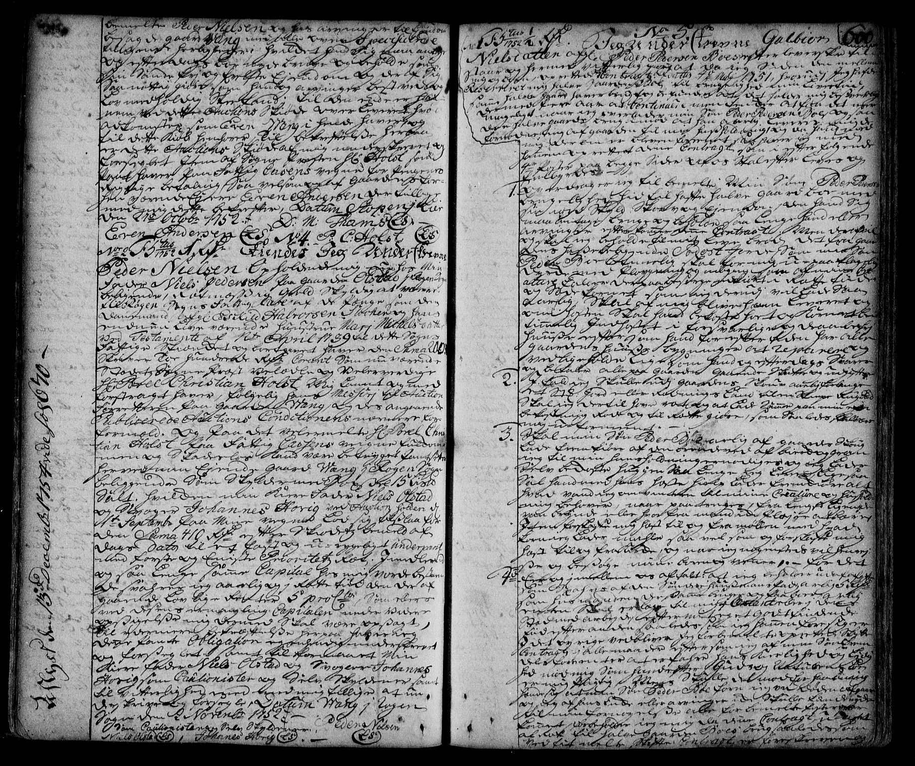 Lier, Røyken og Hurum sorenskriveri, SAKO/A-89/G/Ga/Gaa/L0002: Pantebok nr. II, 1725-1755, s. 600