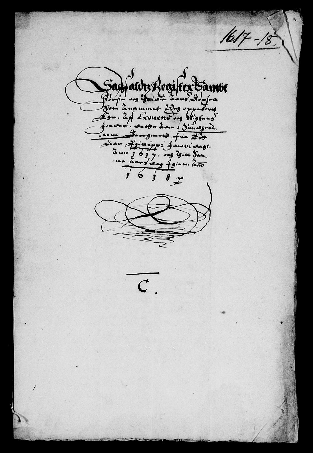 Rentekammeret inntil 1814, Reviderte regnskaper, Lensregnskaper, AV/RA-EA-5023/R/Rb/Rbt/L0022: Bergenhus len, 1616-1618