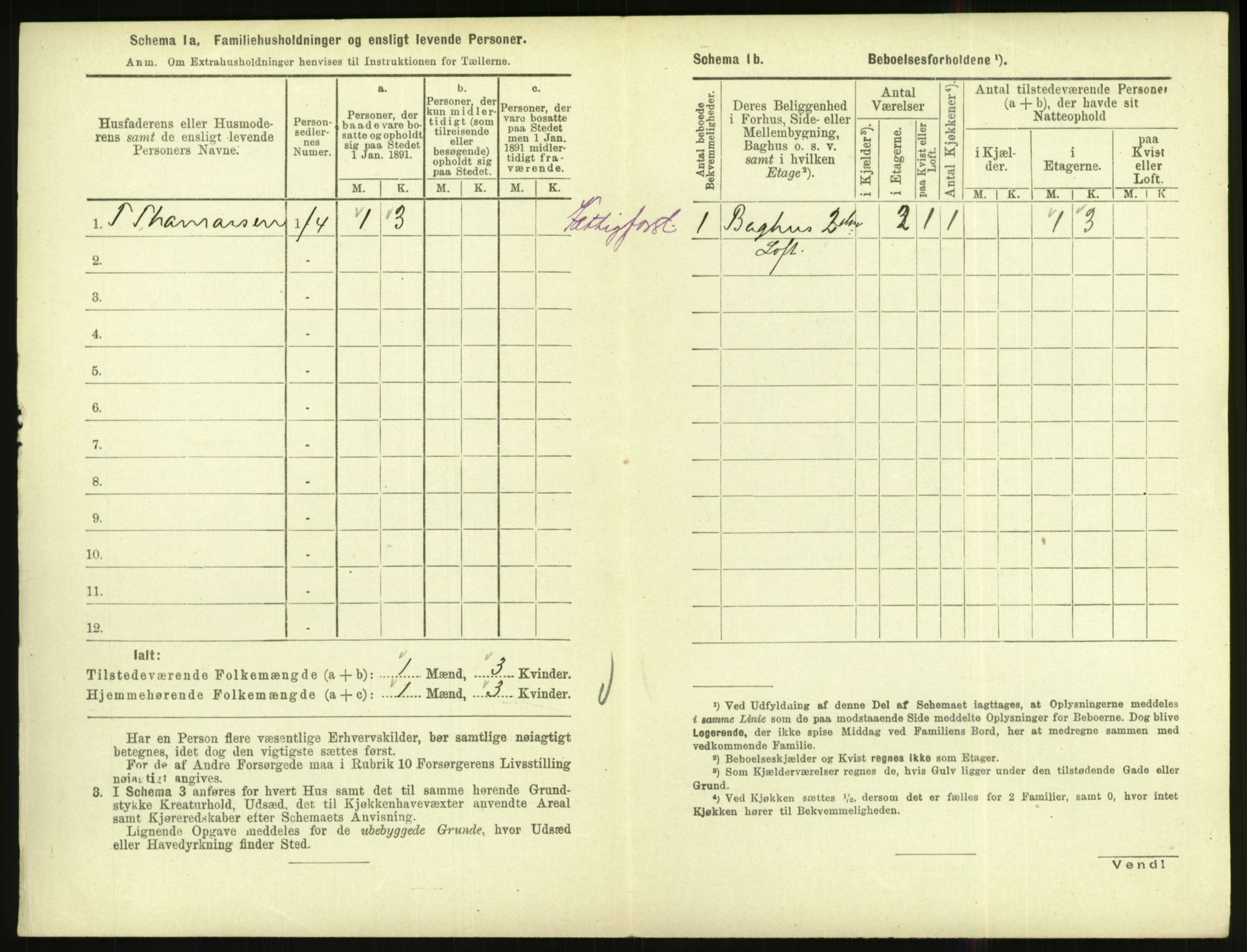 RA, Folketelling 1891 for 1002 Mandal ladested, 1891, s. 524