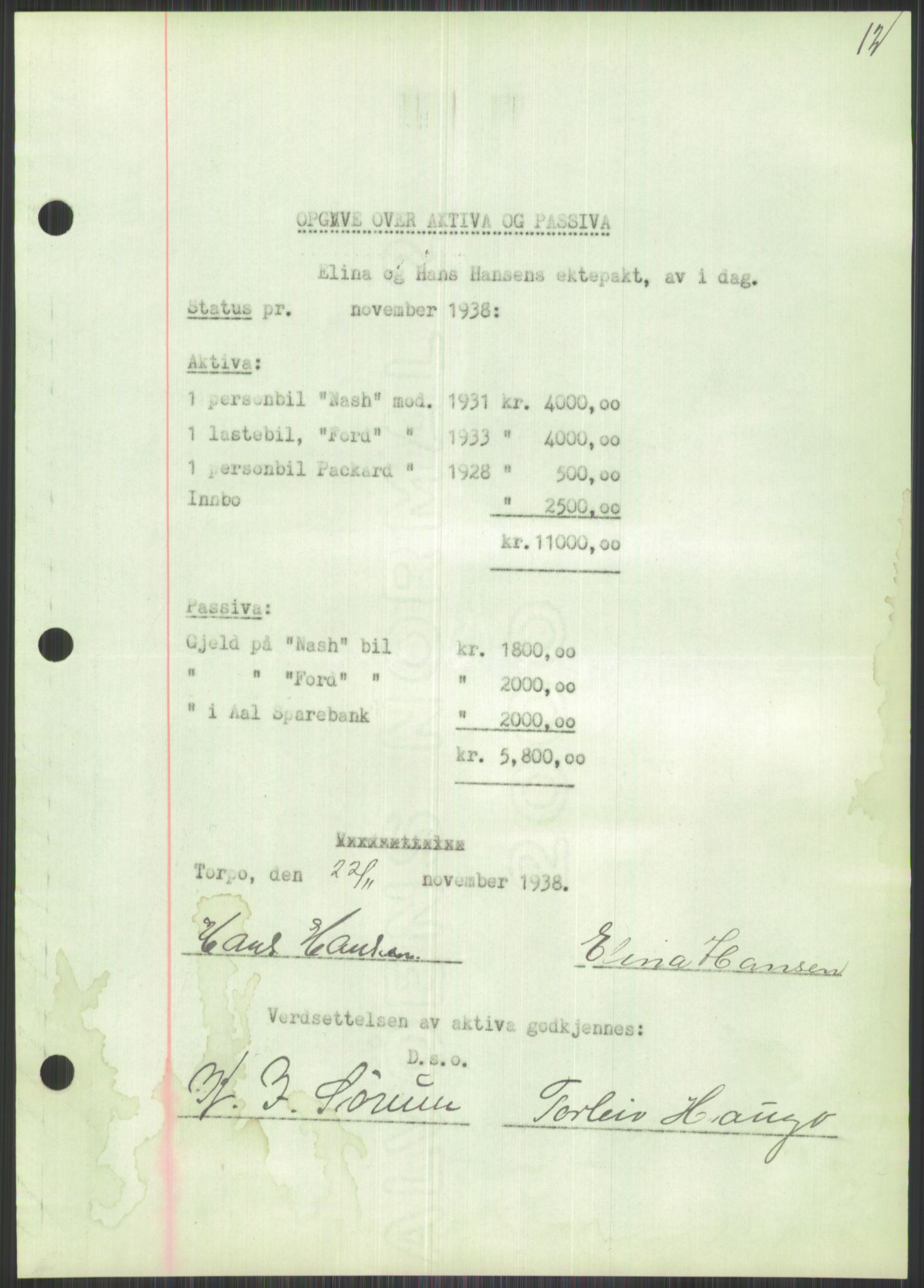 Oslo byskriverembete, AV/SAO-A-10227/2/G/Gb/L0039: Tinglyste ektepakter, Buskerud, bind 2-3, 1934-1943