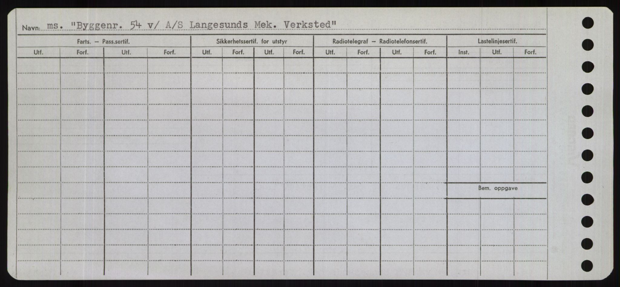 Sjøfartsdirektoratet med forløpere, Skipsmålingen, RA/S-1627/H/Hd/L0006: Fartøy, Byg-Båt, s. 472