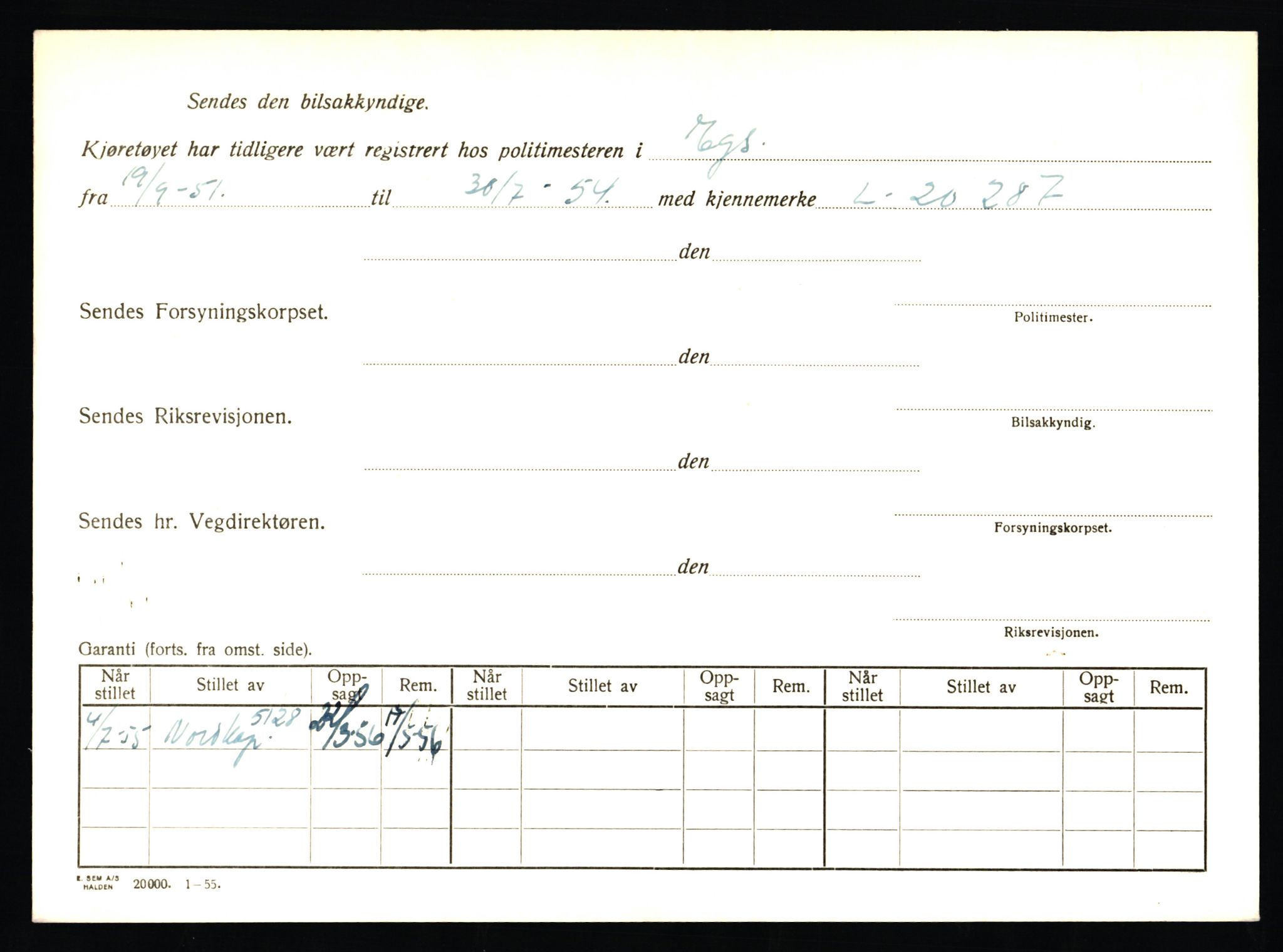 Stavanger trafikkstasjon, AV/SAST-A-101942/0/F/L0048: L-29100 - L-29899, 1930-1971, s. 842