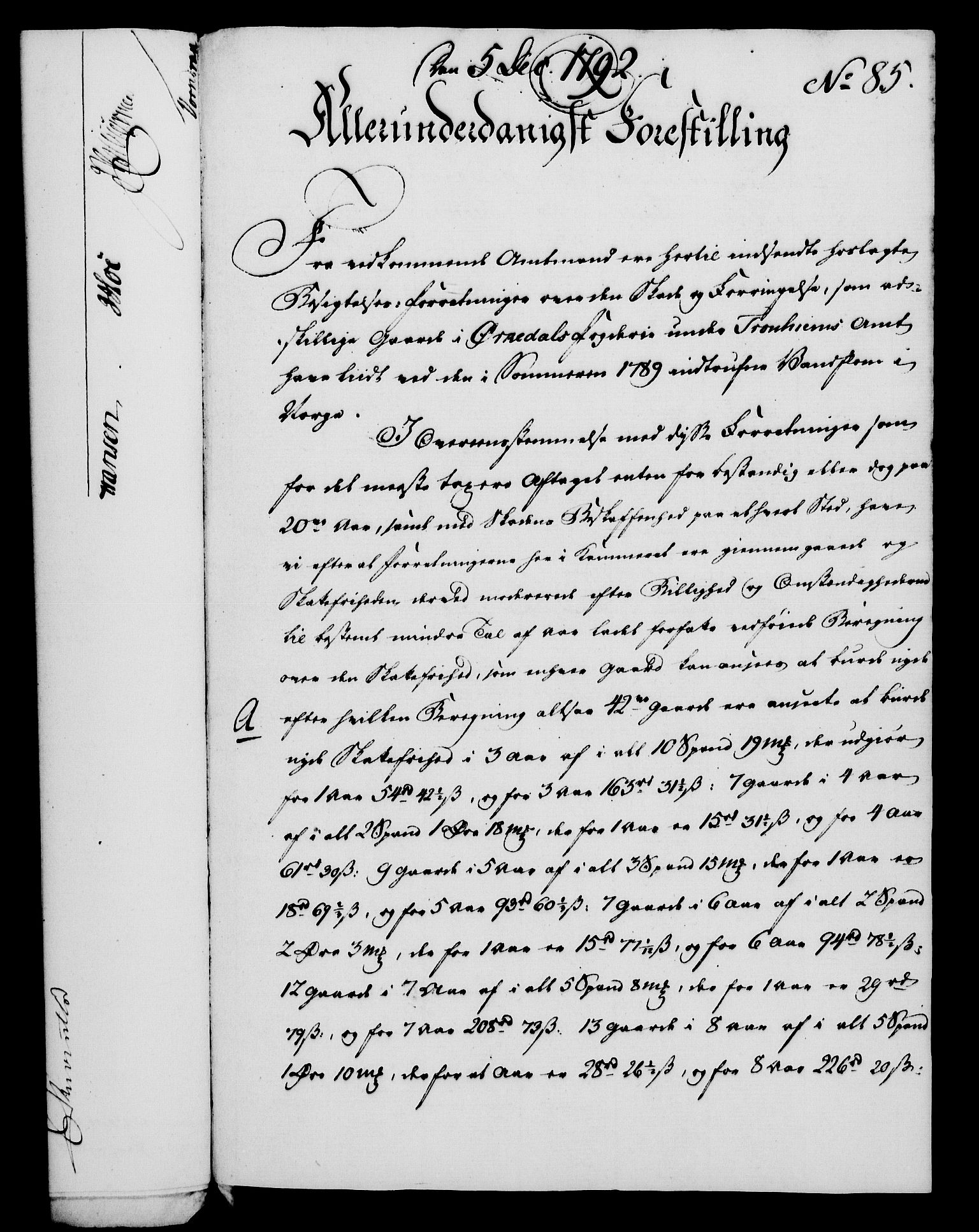 Rentekammeret, Kammerkanselliet, AV/RA-EA-3111/G/Gf/Gfa/L0074: Norsk relasjons- og resolusjonsprotokoll (merket RK 52.74), 1792, s. 497