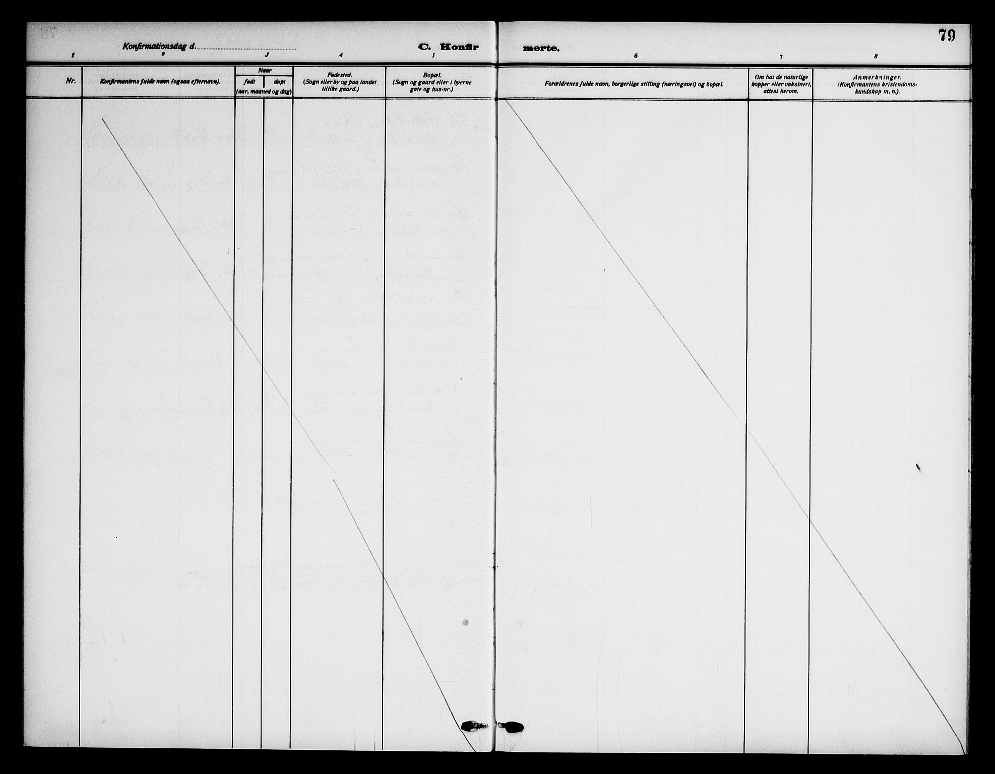 Piperviken prestekontor Kirkebøker, SAO/A-10874/F/L0001: Ministerialbok nr. 1, 1911-1958, s. 79